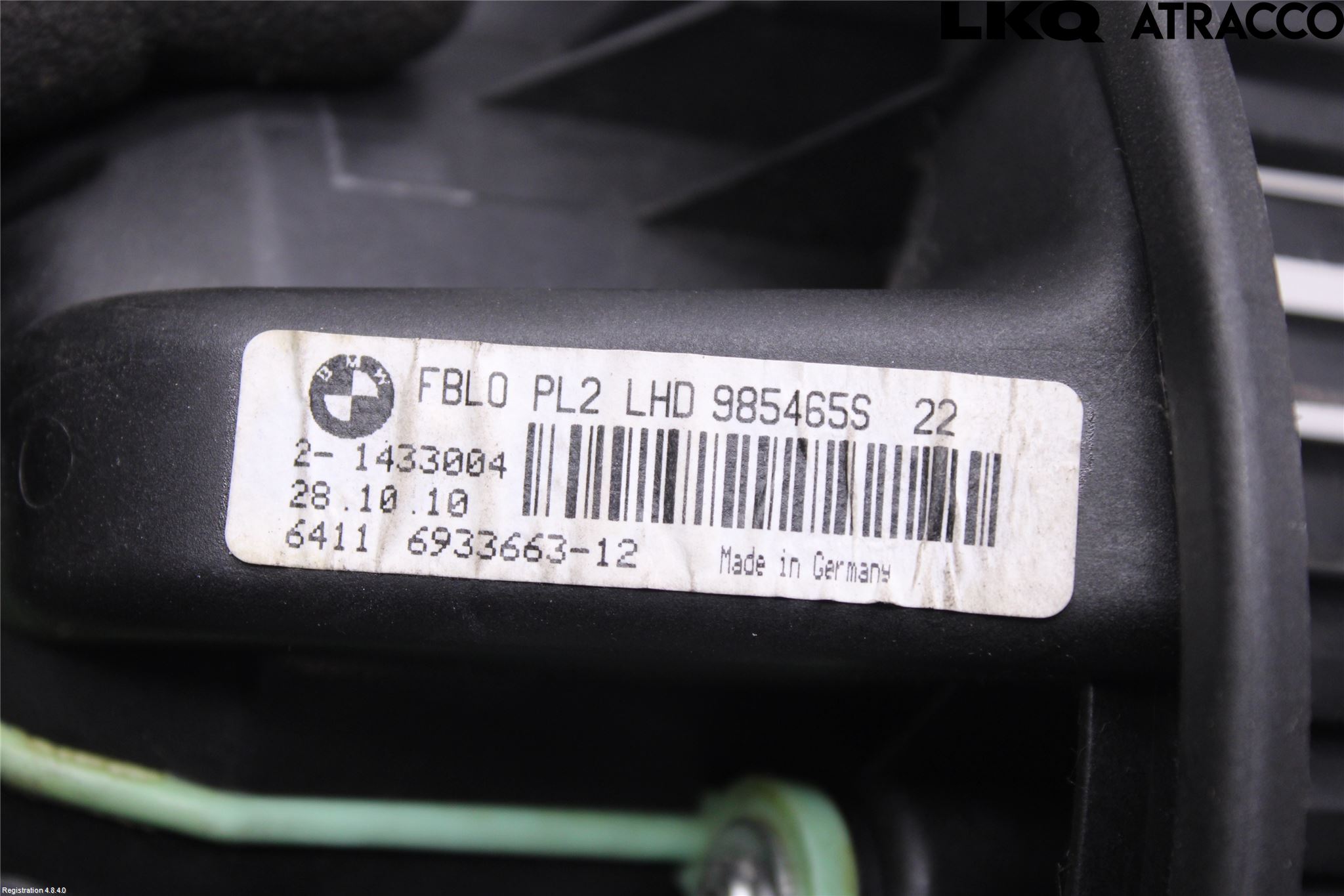 BMW X1 E84 10-15 Ac Värmefläkt