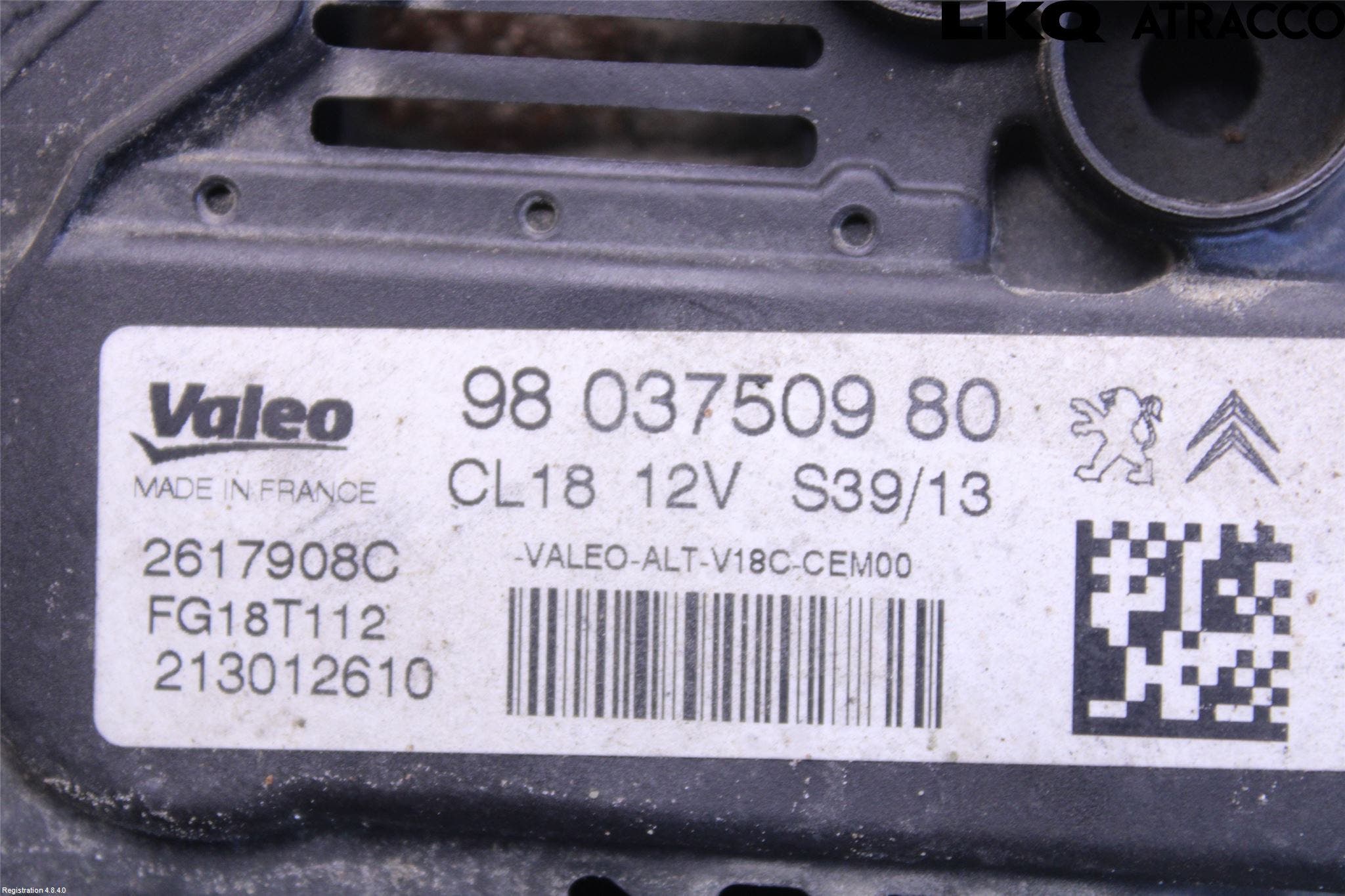 Toyota PROACE I 13-16 Generator