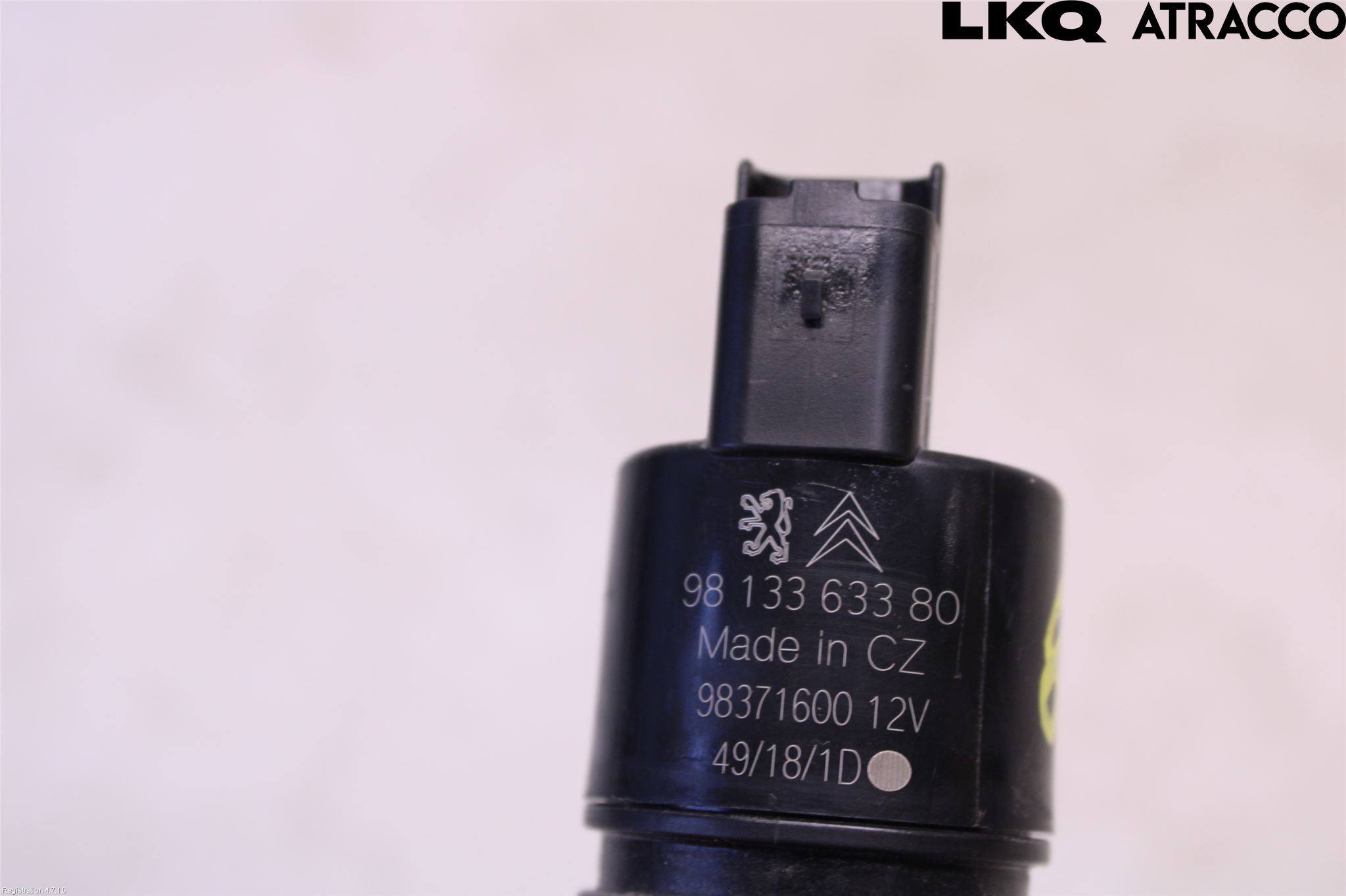 Citroen DS 7 CROSSBACK 19-23 Spolarpump Vindruta