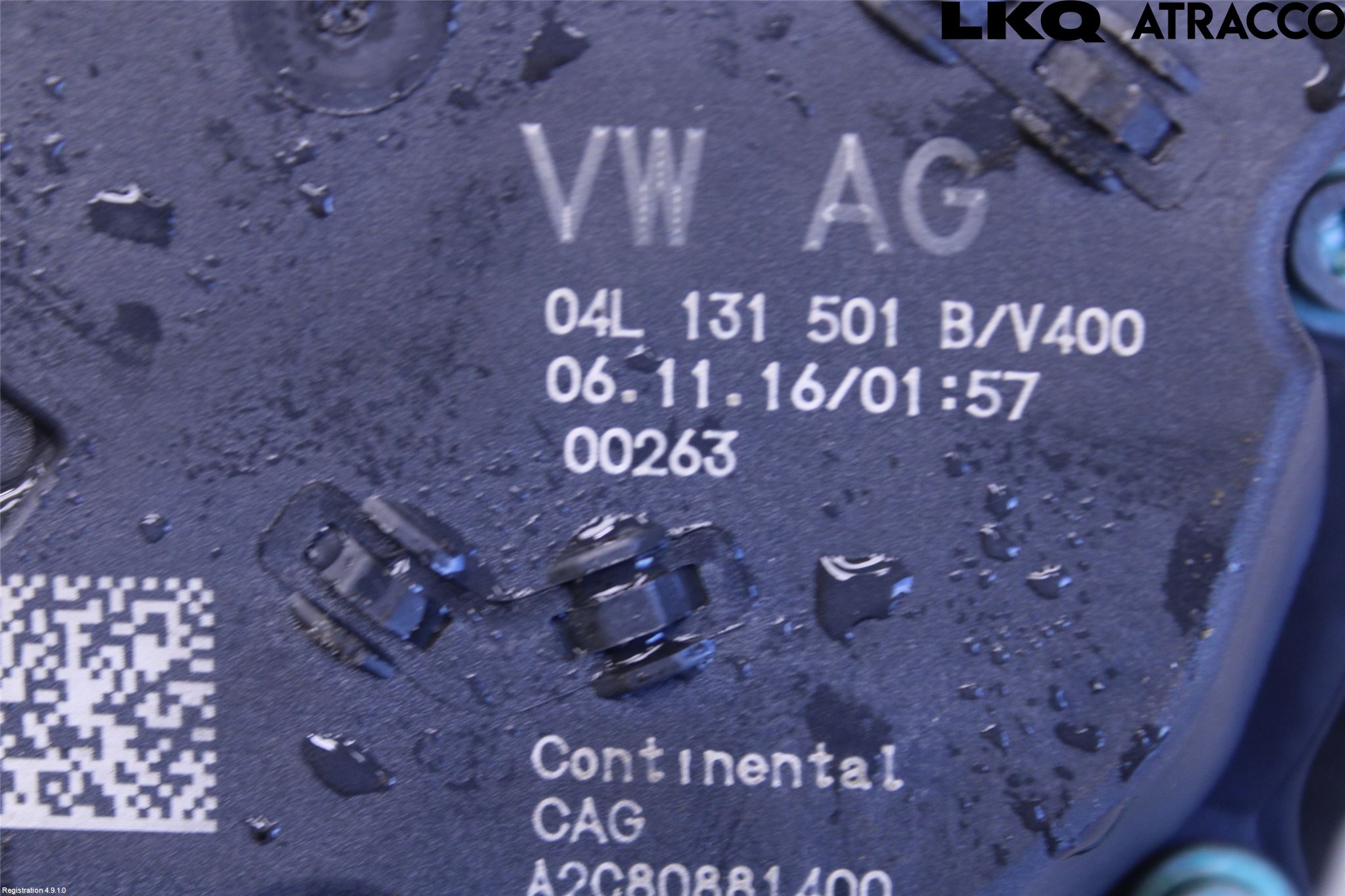 Audi A4/S4 B9 16-19 Injspjällhus