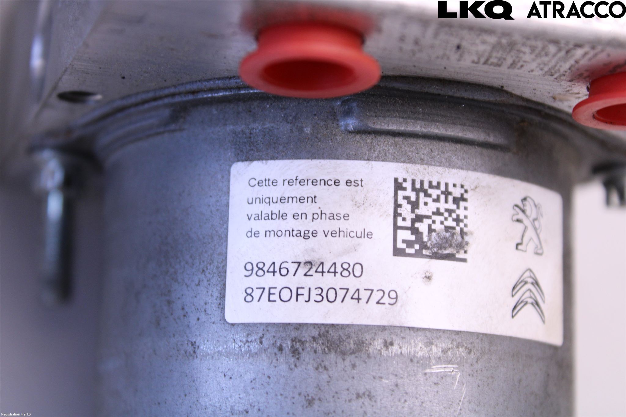 Citroen C5 X CROSSOVER 22- Abs Hydraulaggregat