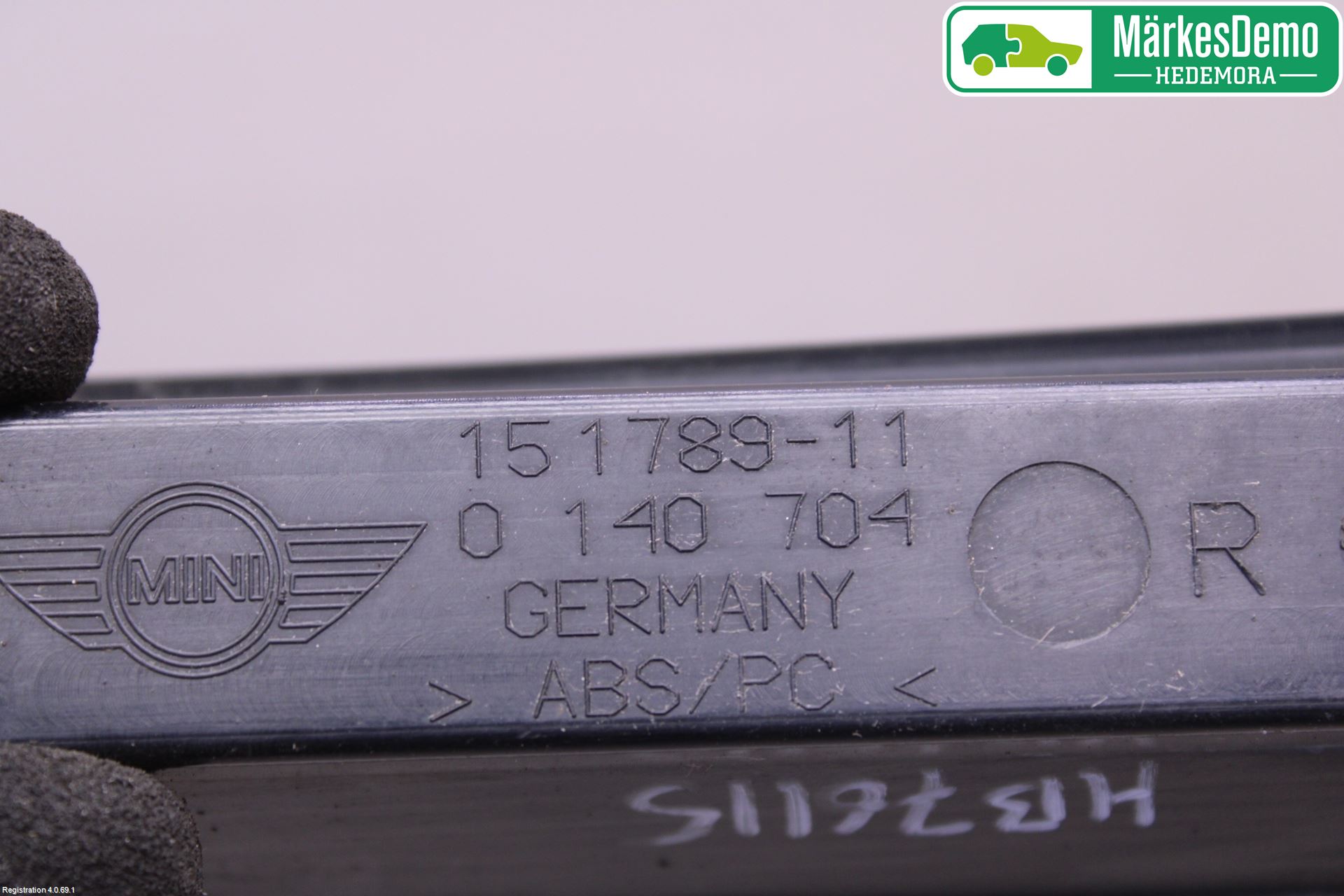 Mini COUPE R50/53 01-06 Dimljus/Reflex Bak