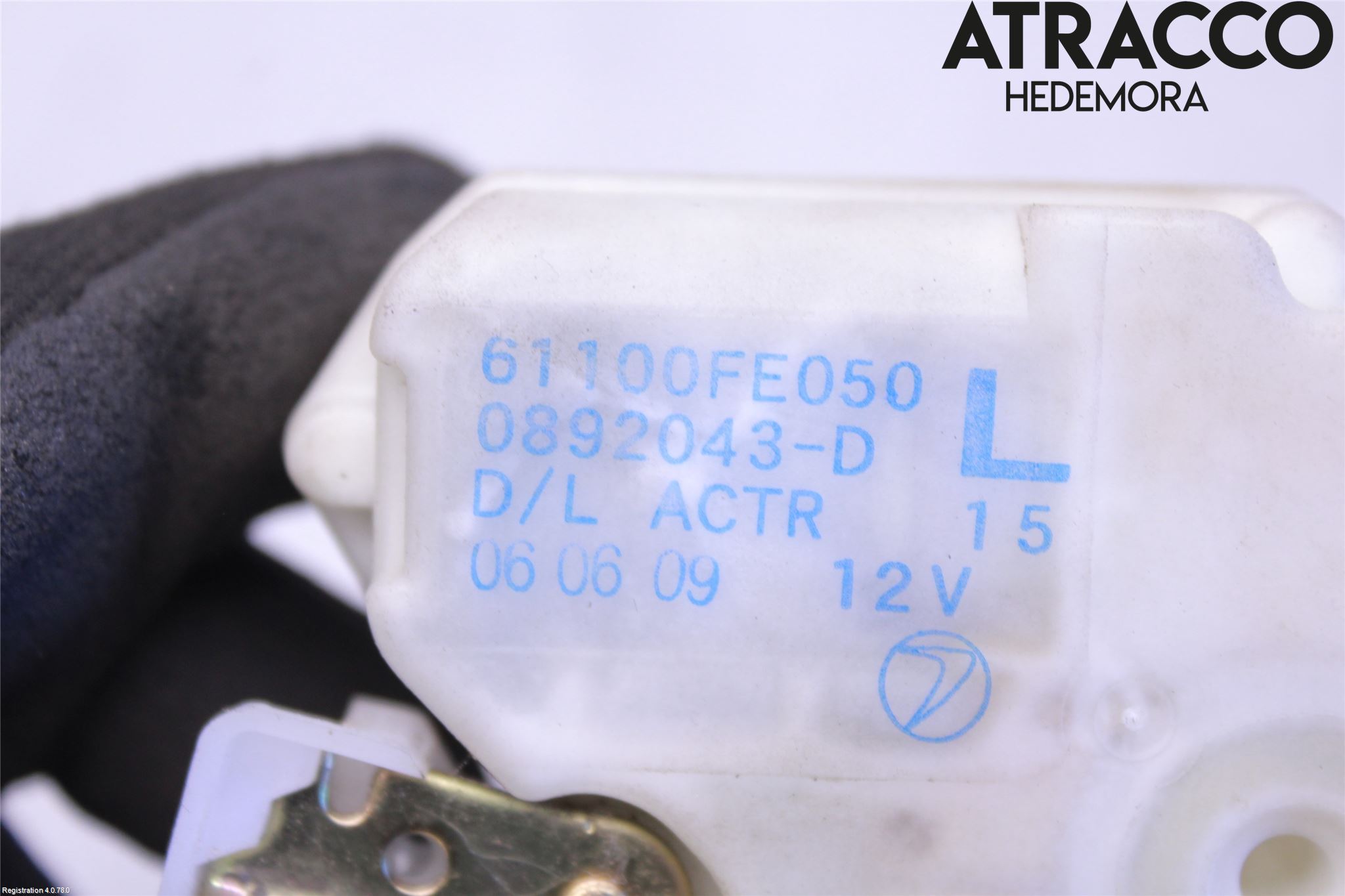 Subaru IMPREZA II  06-07 Låskista-Dörrlås