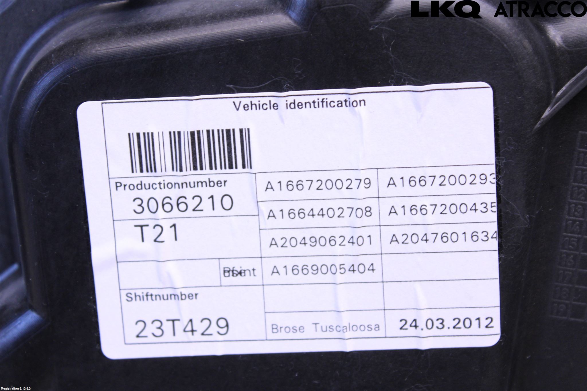 Mercedes-Benz MB ML/GLE-KLASS (W166) 12-18 Fönsterhiss El Kompl