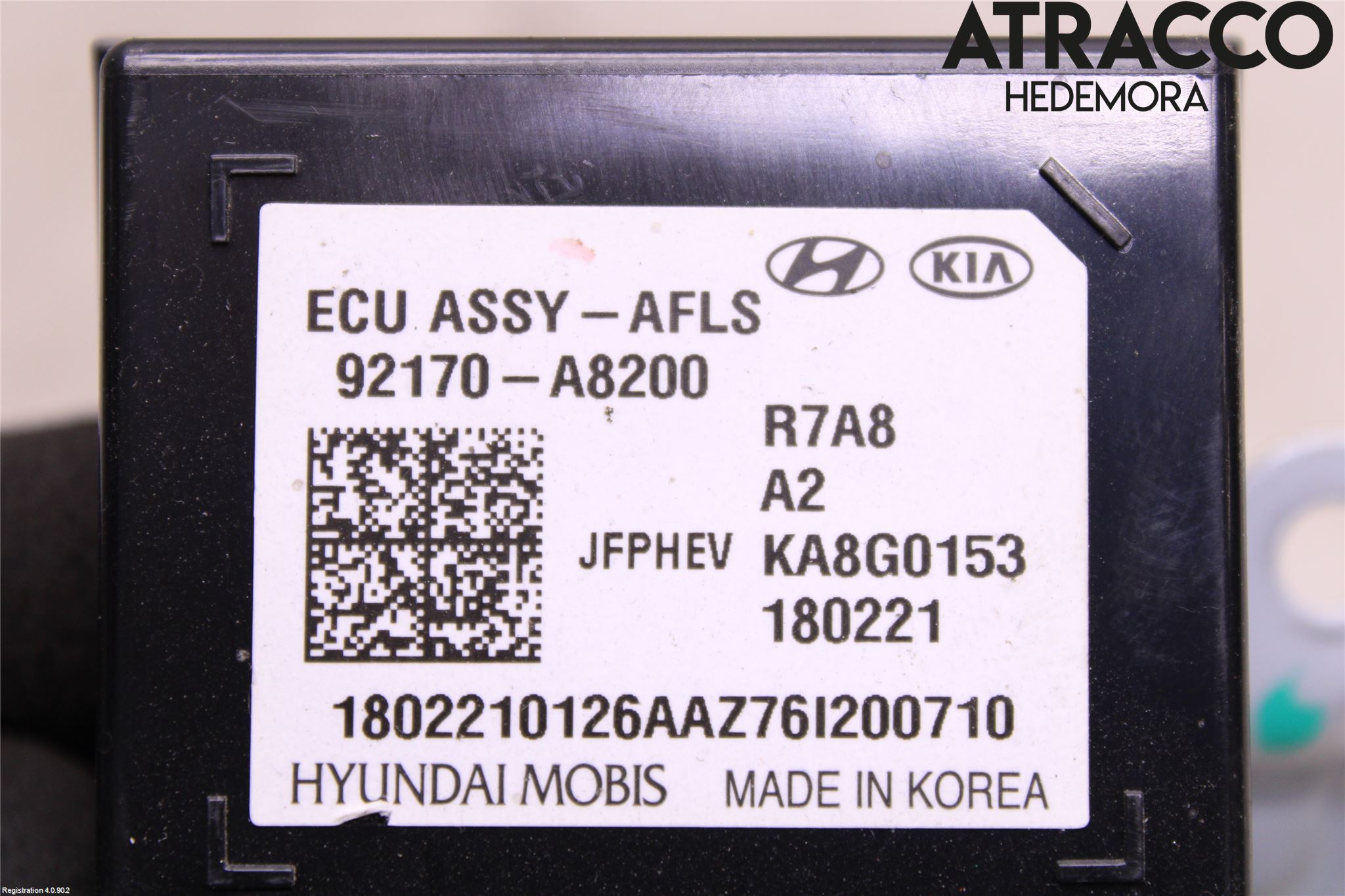 Kia OPTIMA 16-20 Styrenhet Strålkastare