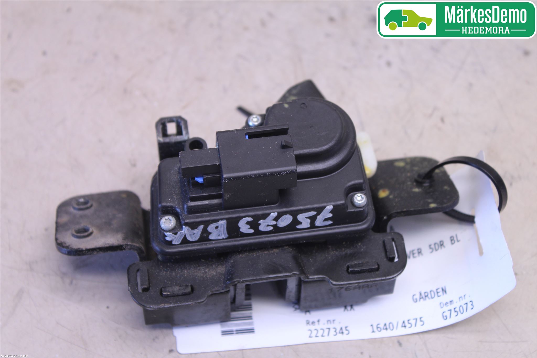 Dodge CALIBER Låskista Baklucka