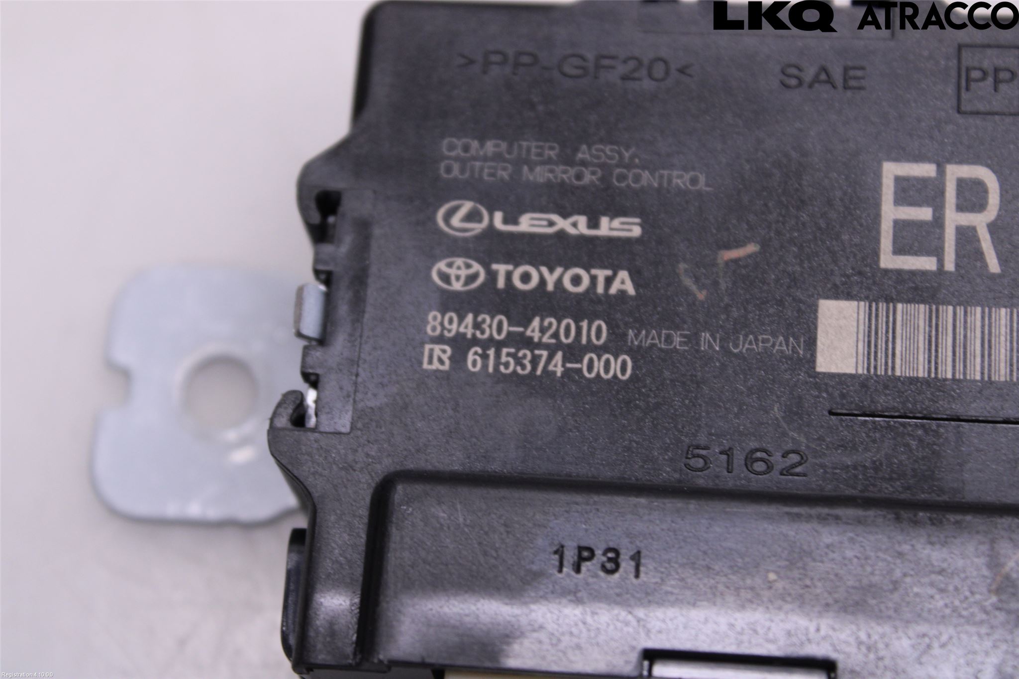 Toyota bZ4X EA10 22- Styrenhet Dörr