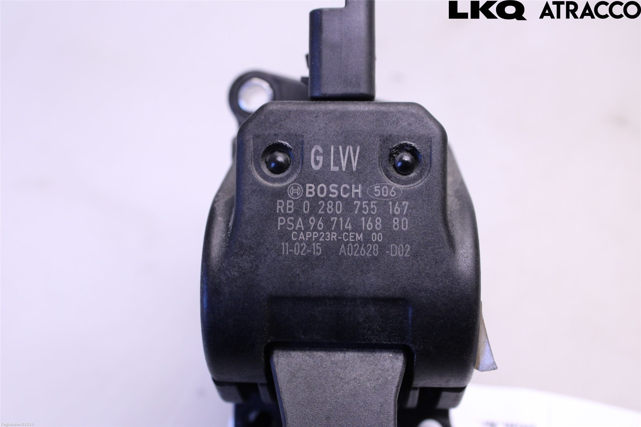 Peugeot 3008 09-16 Gaspedal