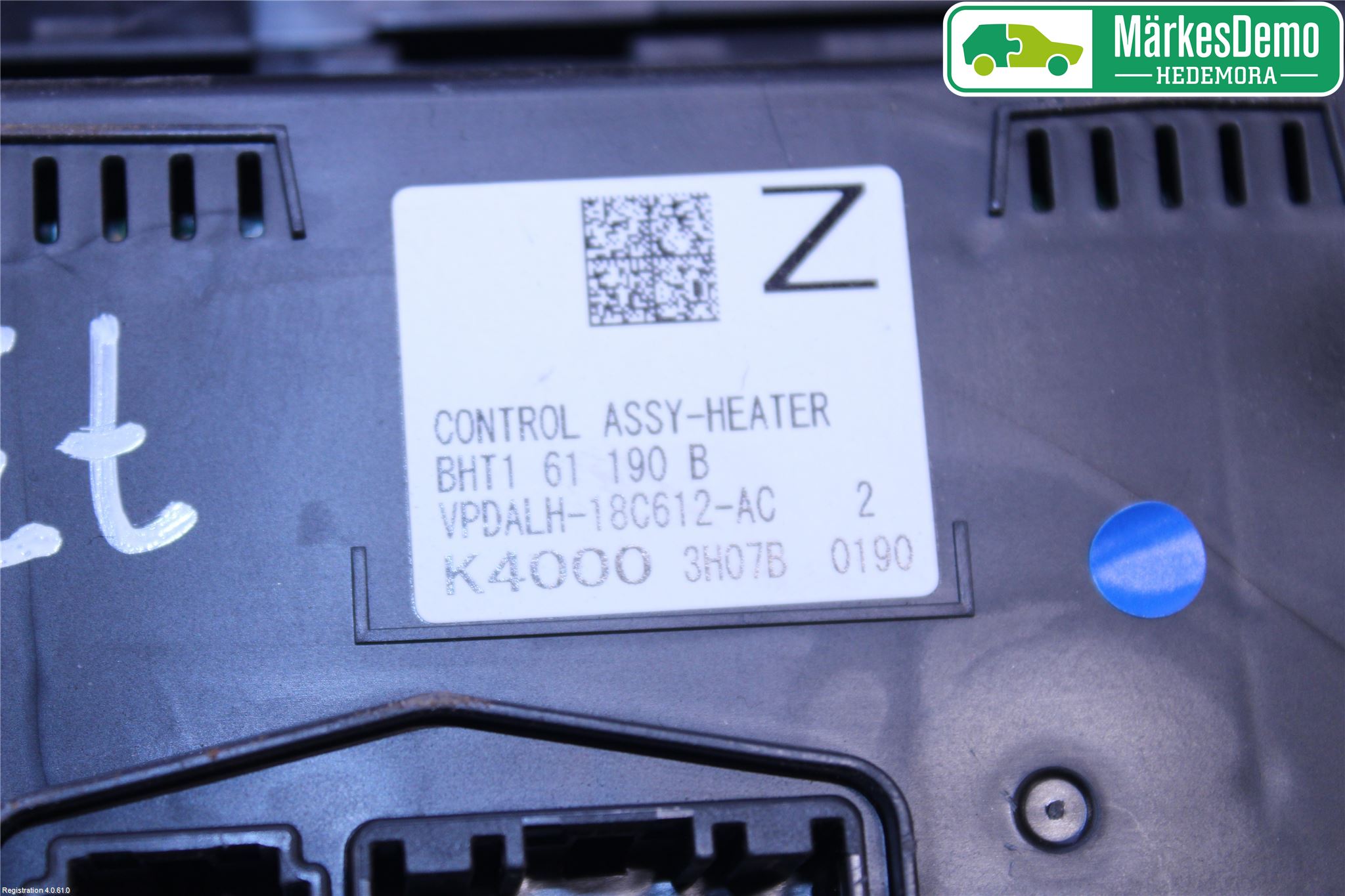 Mazda 3 III 14-19 Ac Styrenhet Ac Manöveren