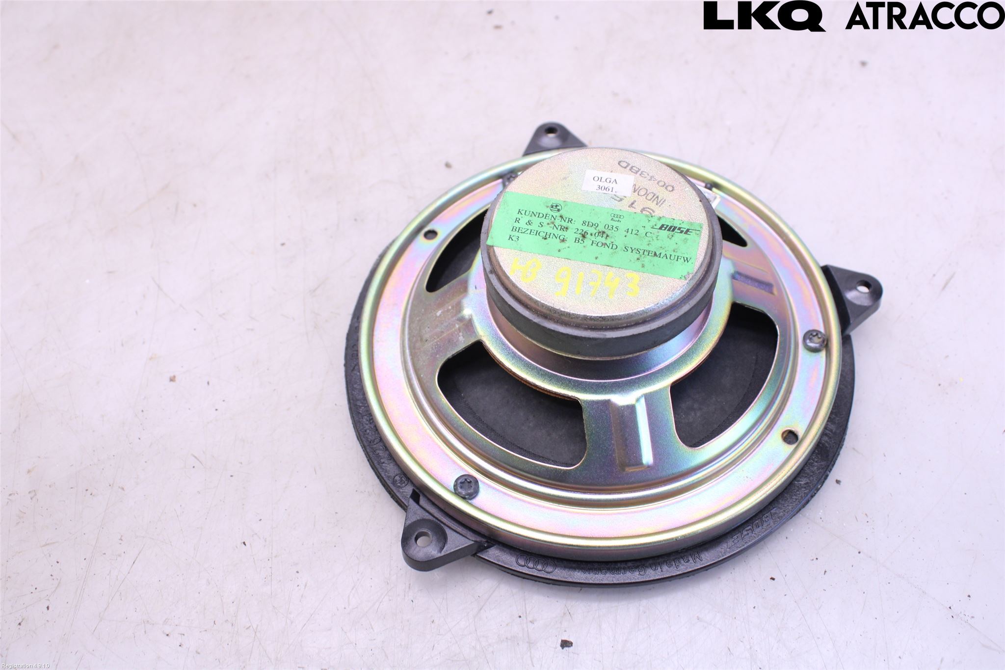 Audi A4/S4 99B-00 Högtalare