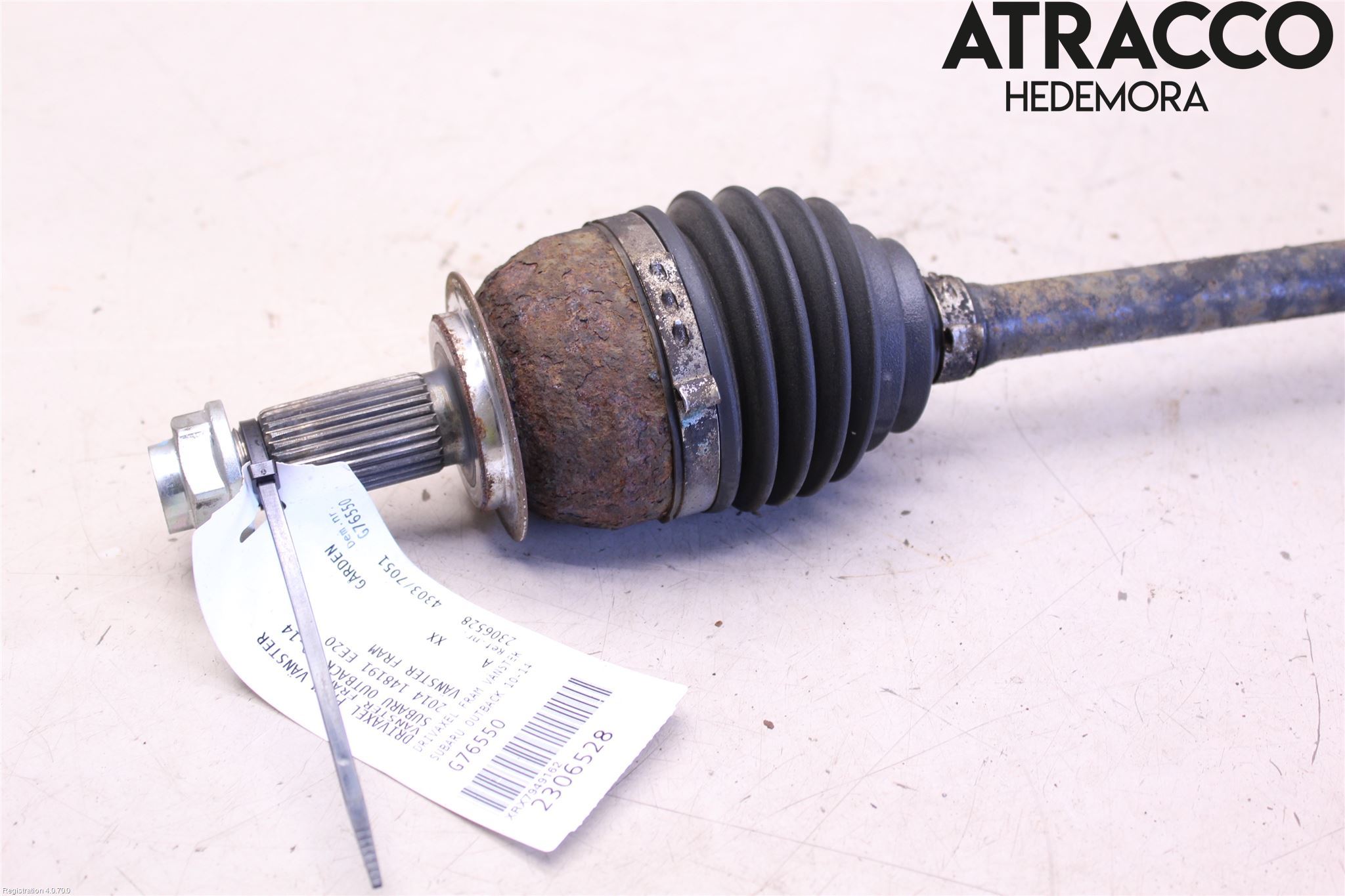 Subaru OUTBACK 10-15 Drivaxel Fram Vänster