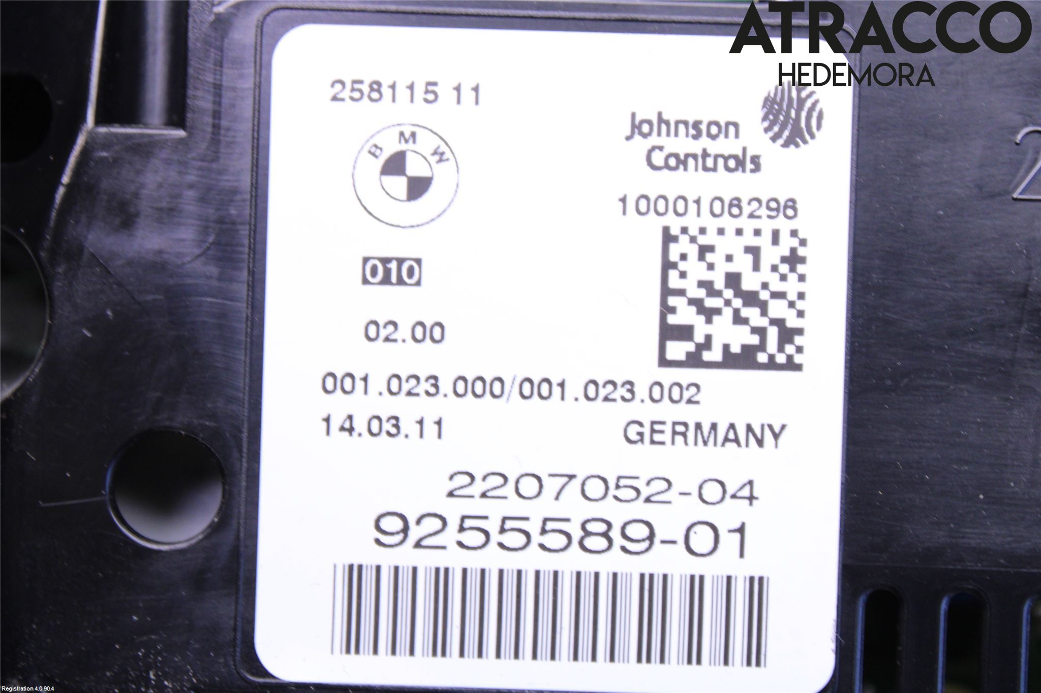 BMW 5 F10/F11/F18 09-17 Instrument Komb