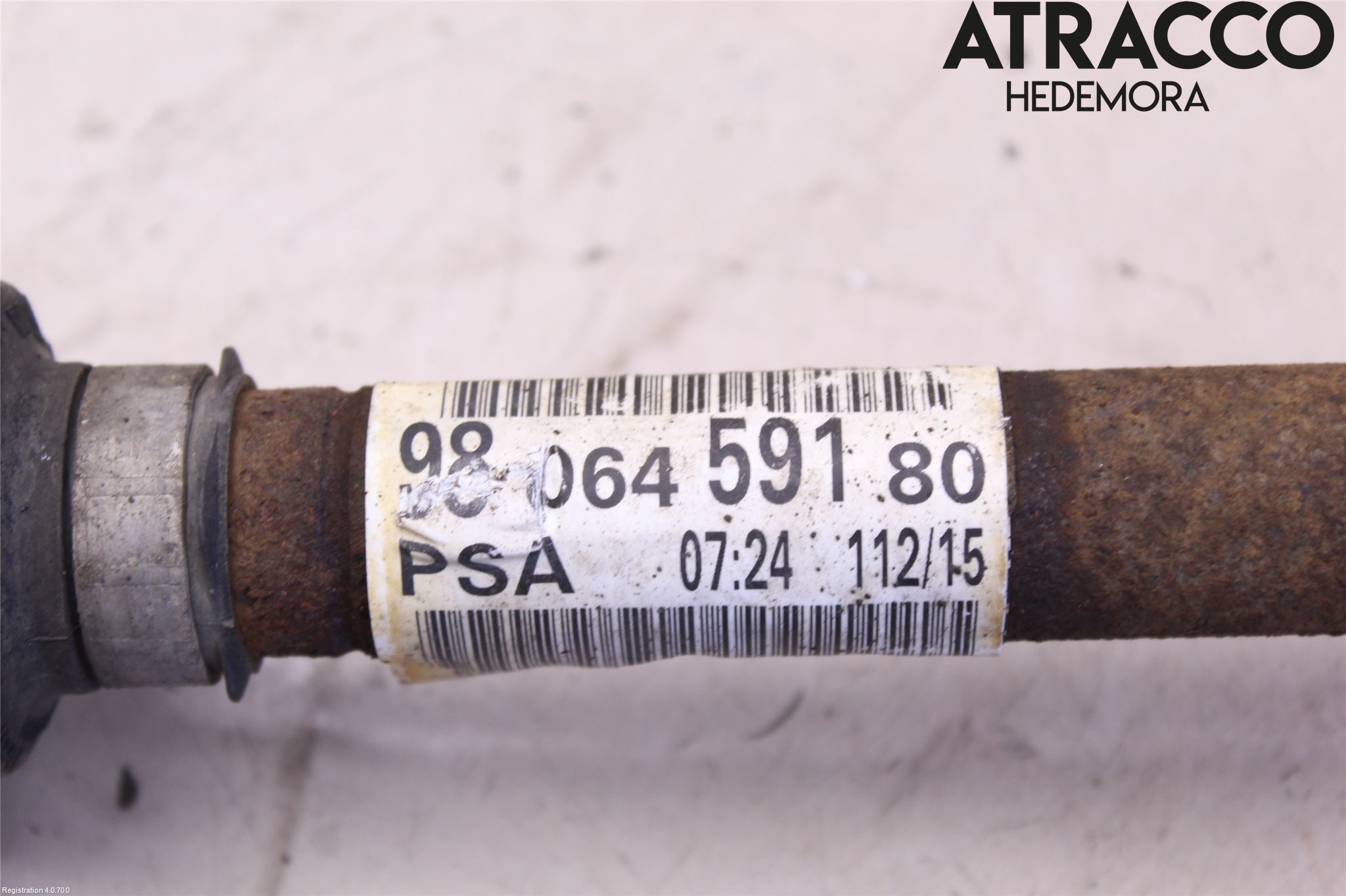 Citroen C4 II 11-18 Drivaxel Fram Vänster