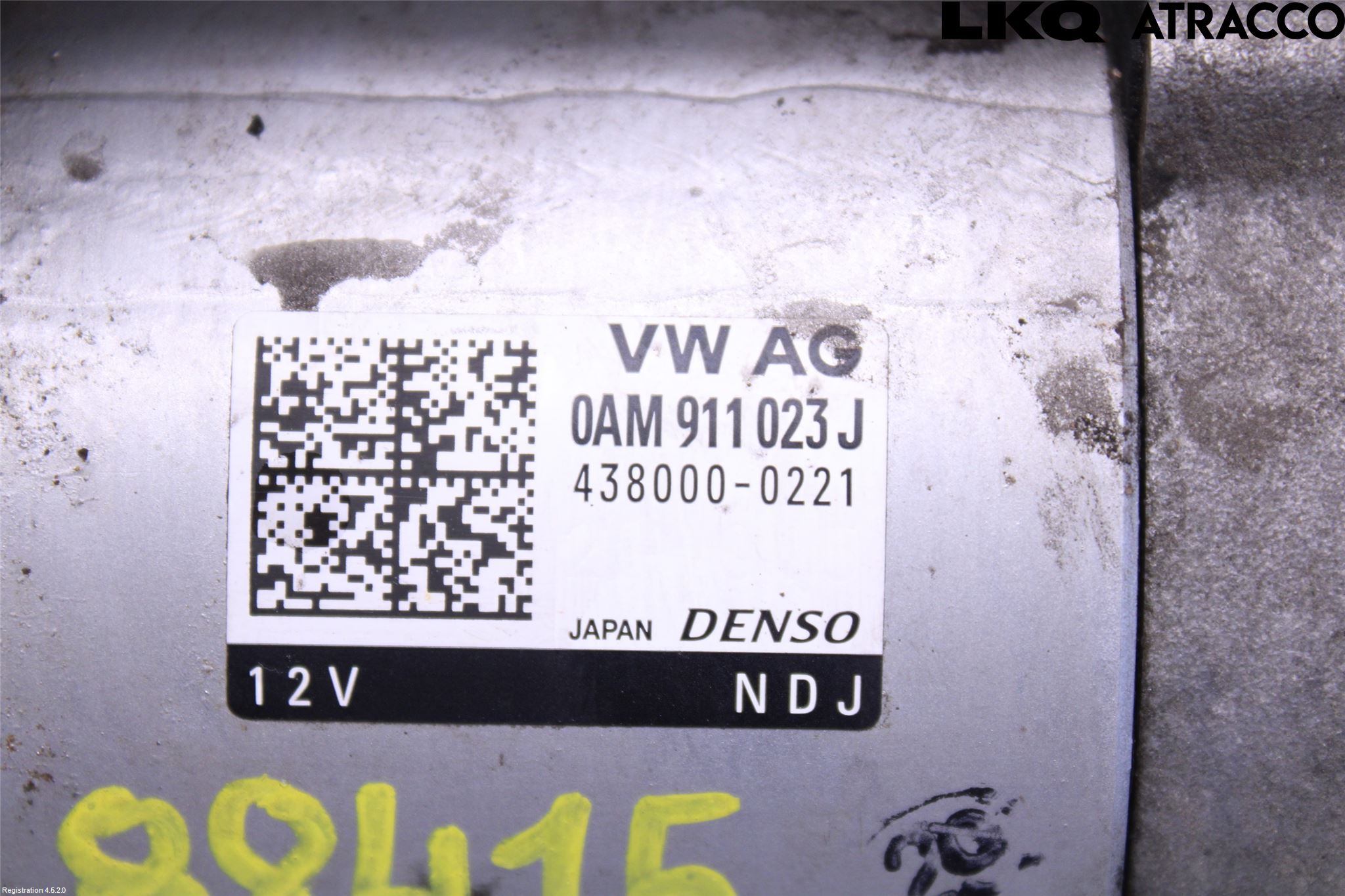 Audi A4 12-15 Startmotor Diesel