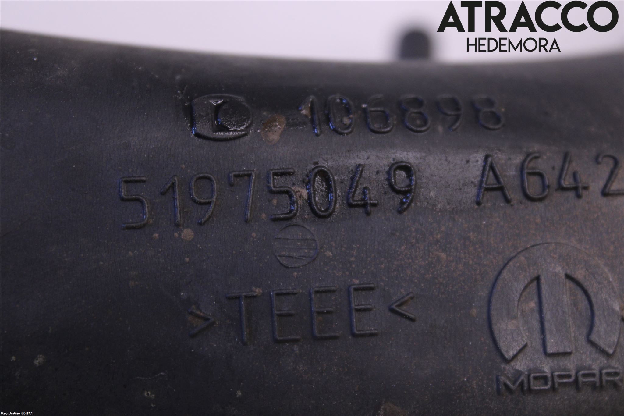 Fiat 500L 13-19 Injgummibälg-Slang