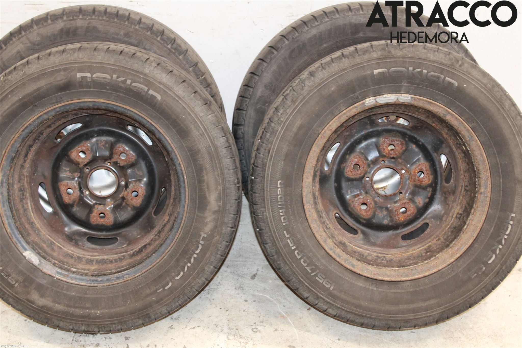 Ford TRANSIT    00-06 Sommardäck Plåtfälg 4St