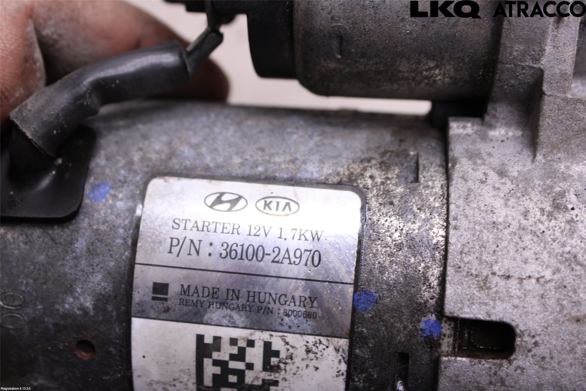 Kia CEED 12-18 Startmotor Diesel