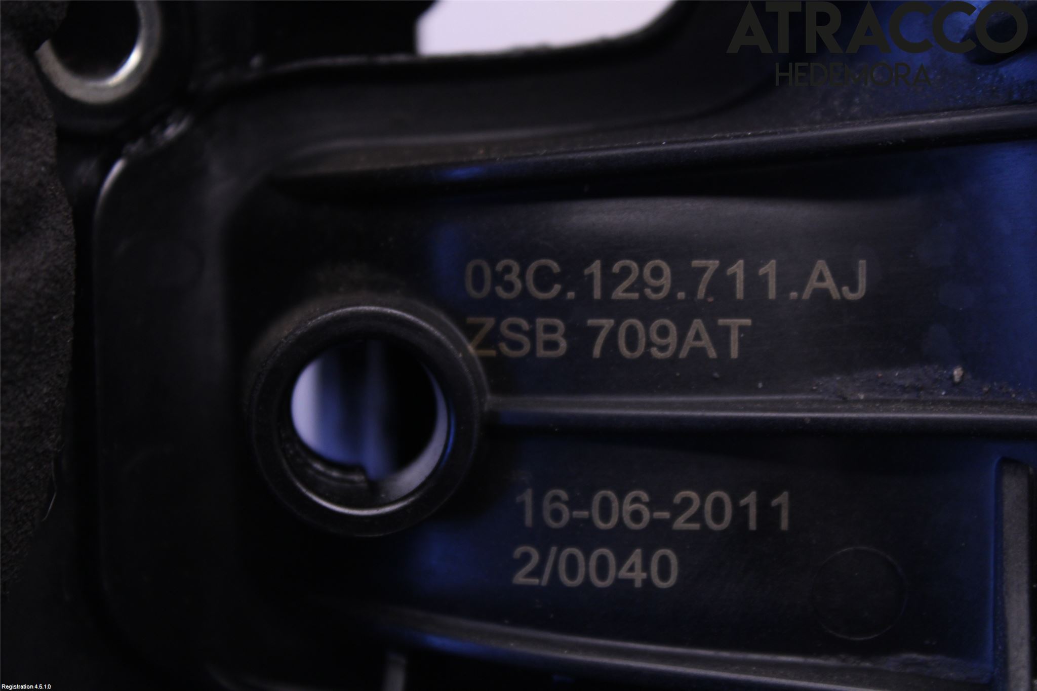 Volkswagen VW PASSAT 11-14 Grenrör Insug
