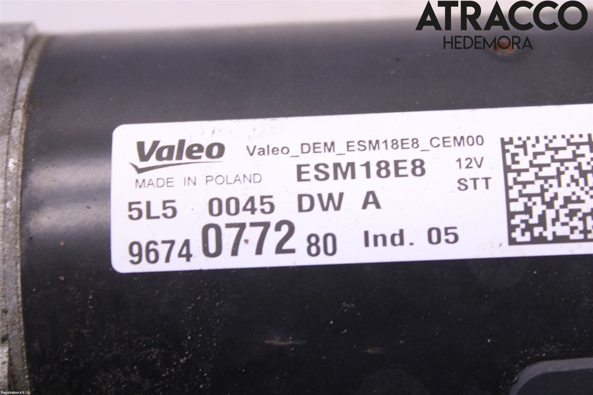 Peugeot 308 14-21 Startmotor Diesel