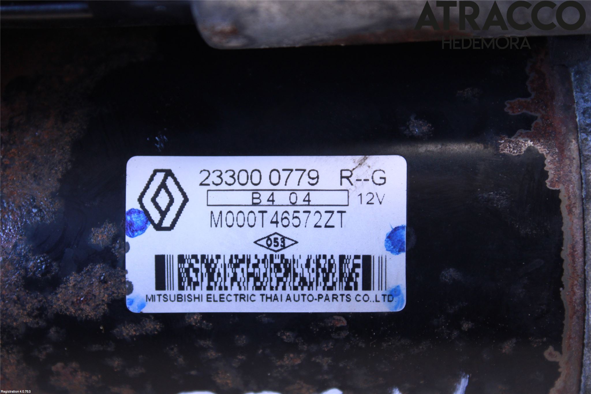 Dacia SANDERO/STEPWAY 13-20 Startmotor