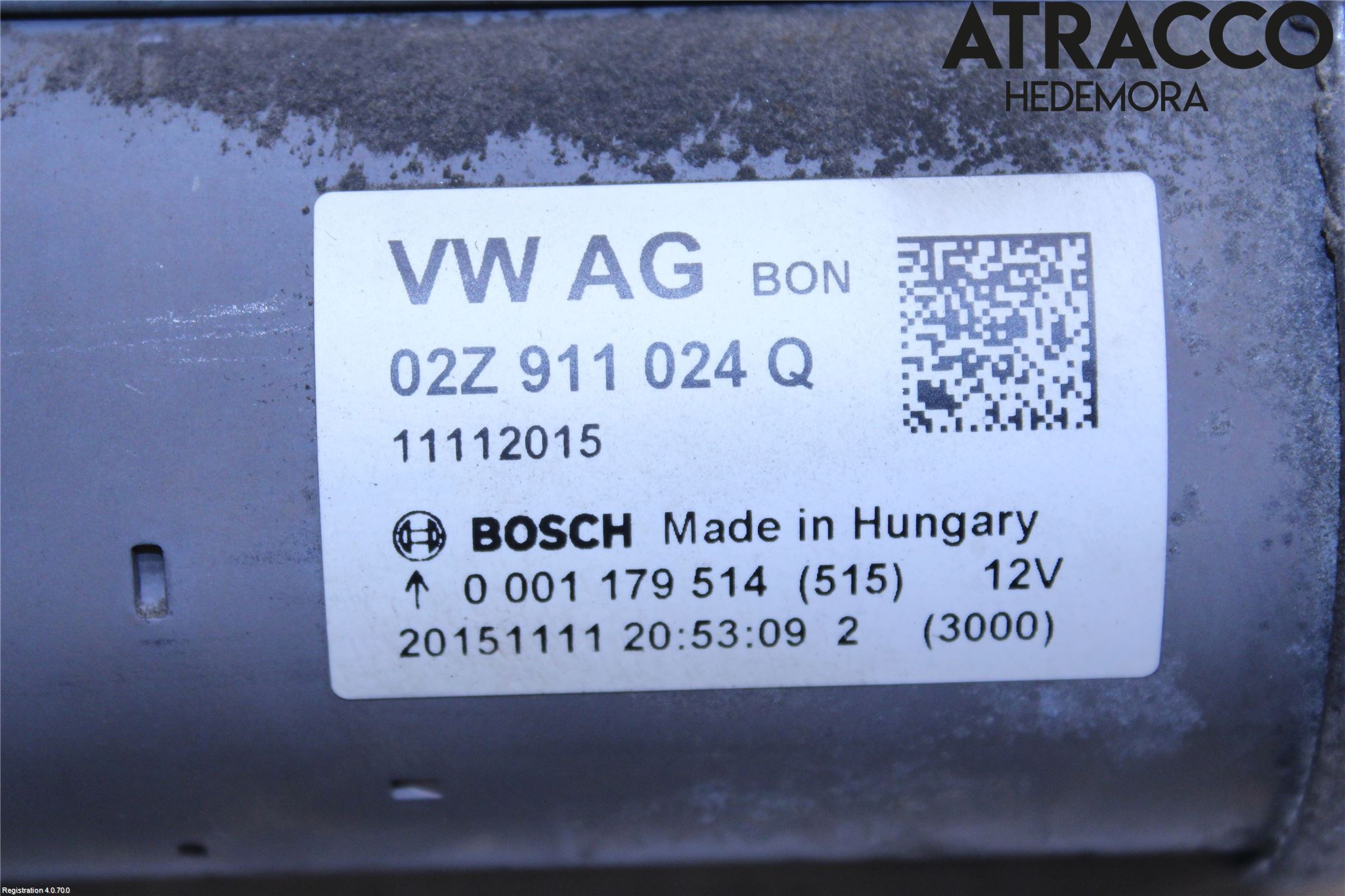 Volkswagen VW GOLF / E-GOLF VII 13-20 Startmotor