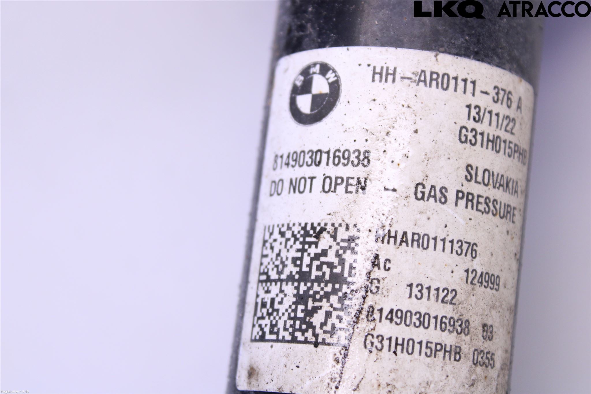 BMW 5 G30/G31/F90 17-23 Fjäderben Bak Vänster