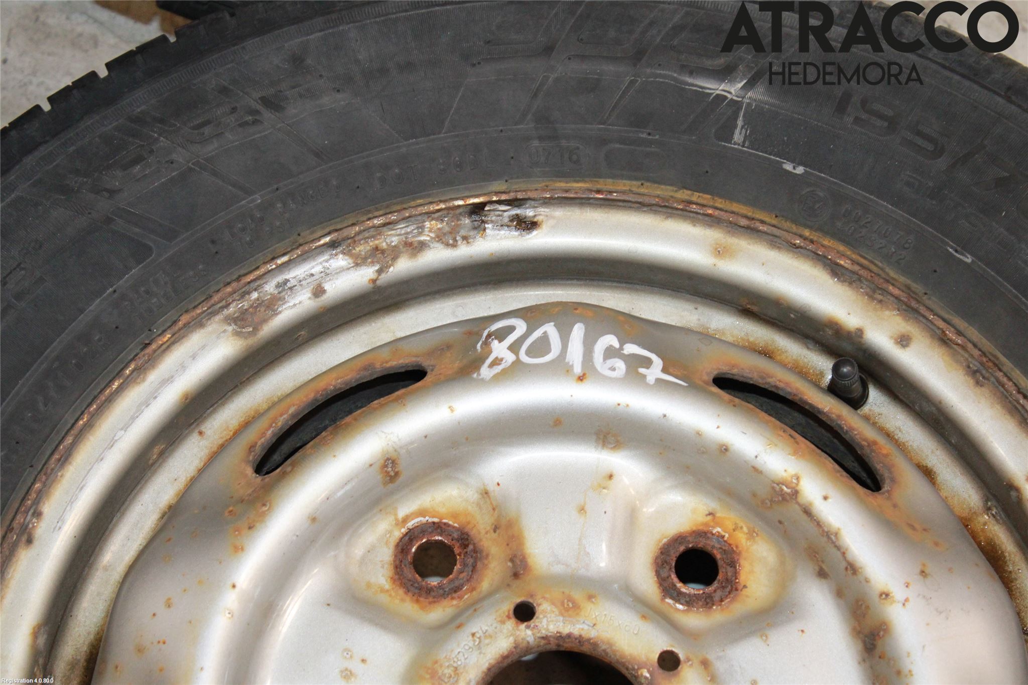 Ford TRANSIT    00-06 Sommardäck Plåtfälg 4St