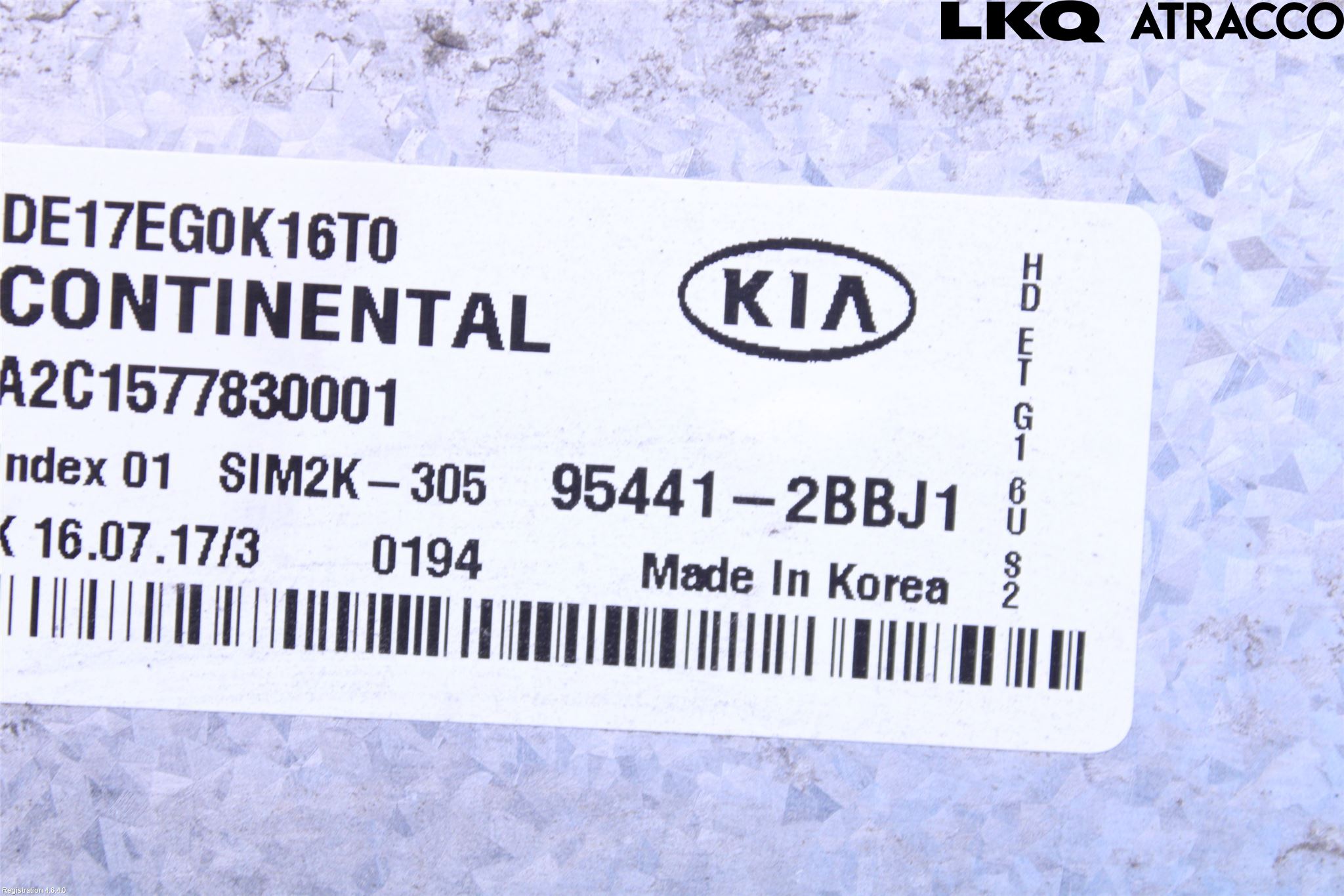 Kia NIRO (DE) 17-22 Styrenhet Växellåda