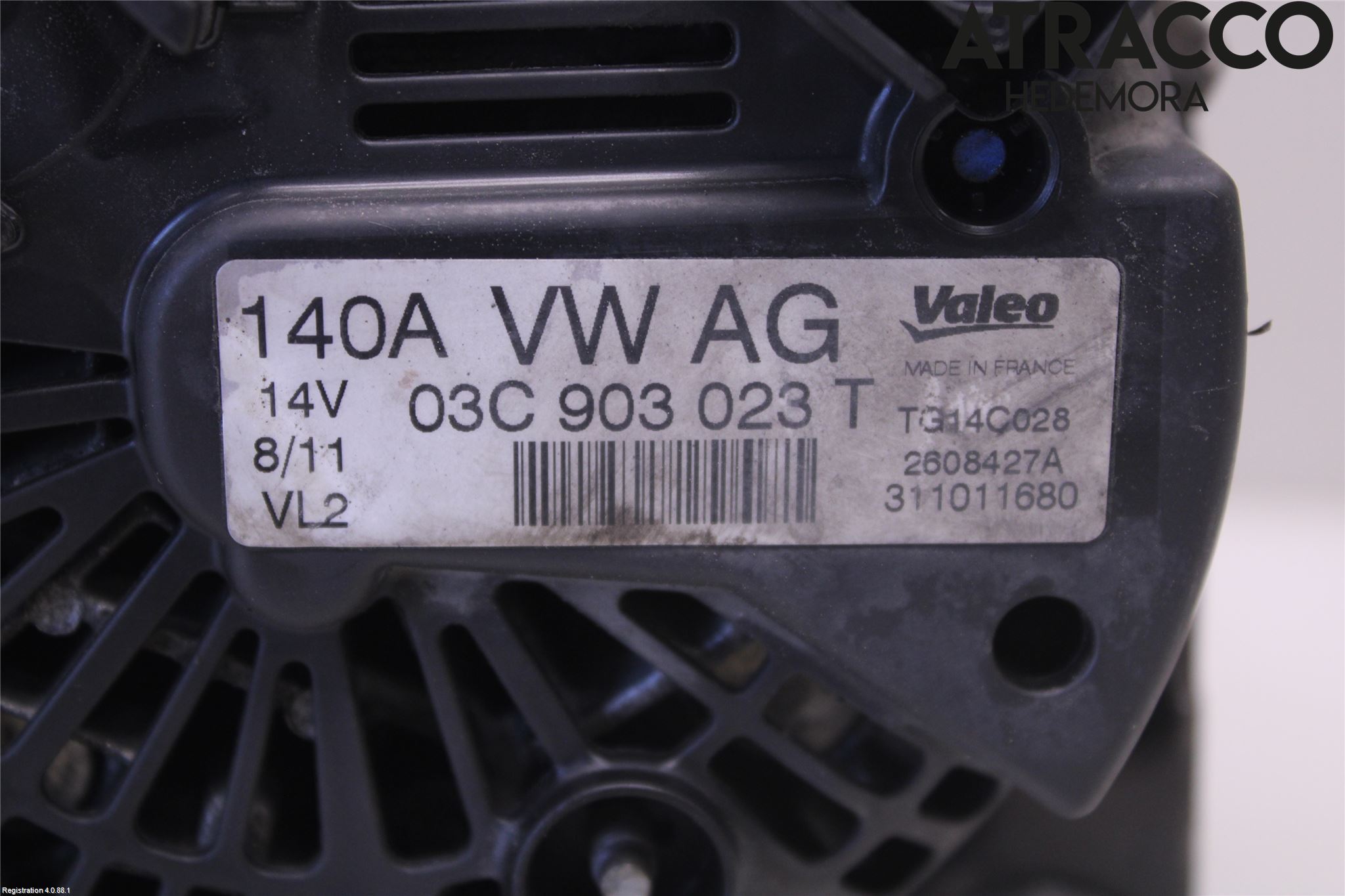 Volkswagen VW PASSAT 11-14 Generator