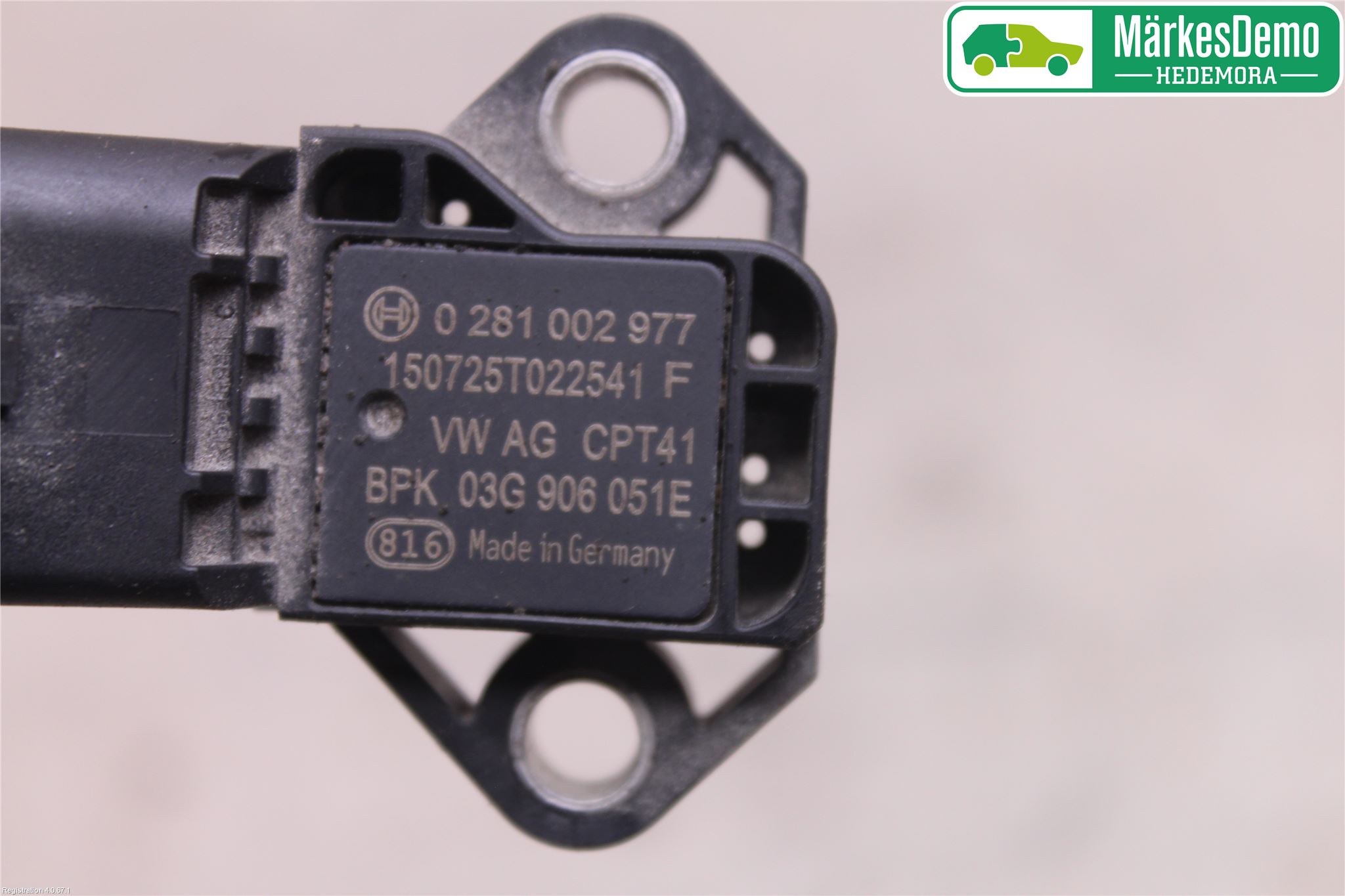 Volkswagen VW POLO 10-17 Injmappsensor