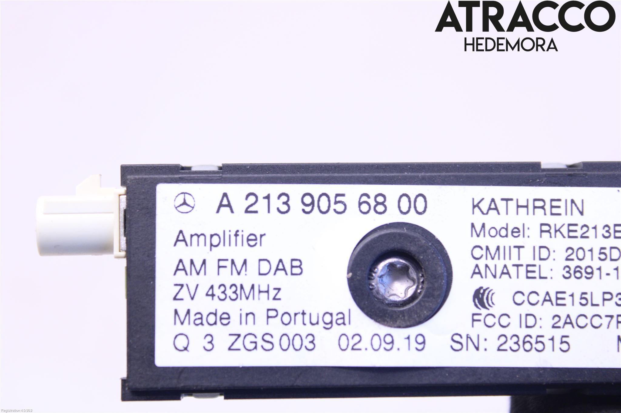 Mercedes-Benz MB CLA-KLASS (C118/X118) 19- Antennförstärkare