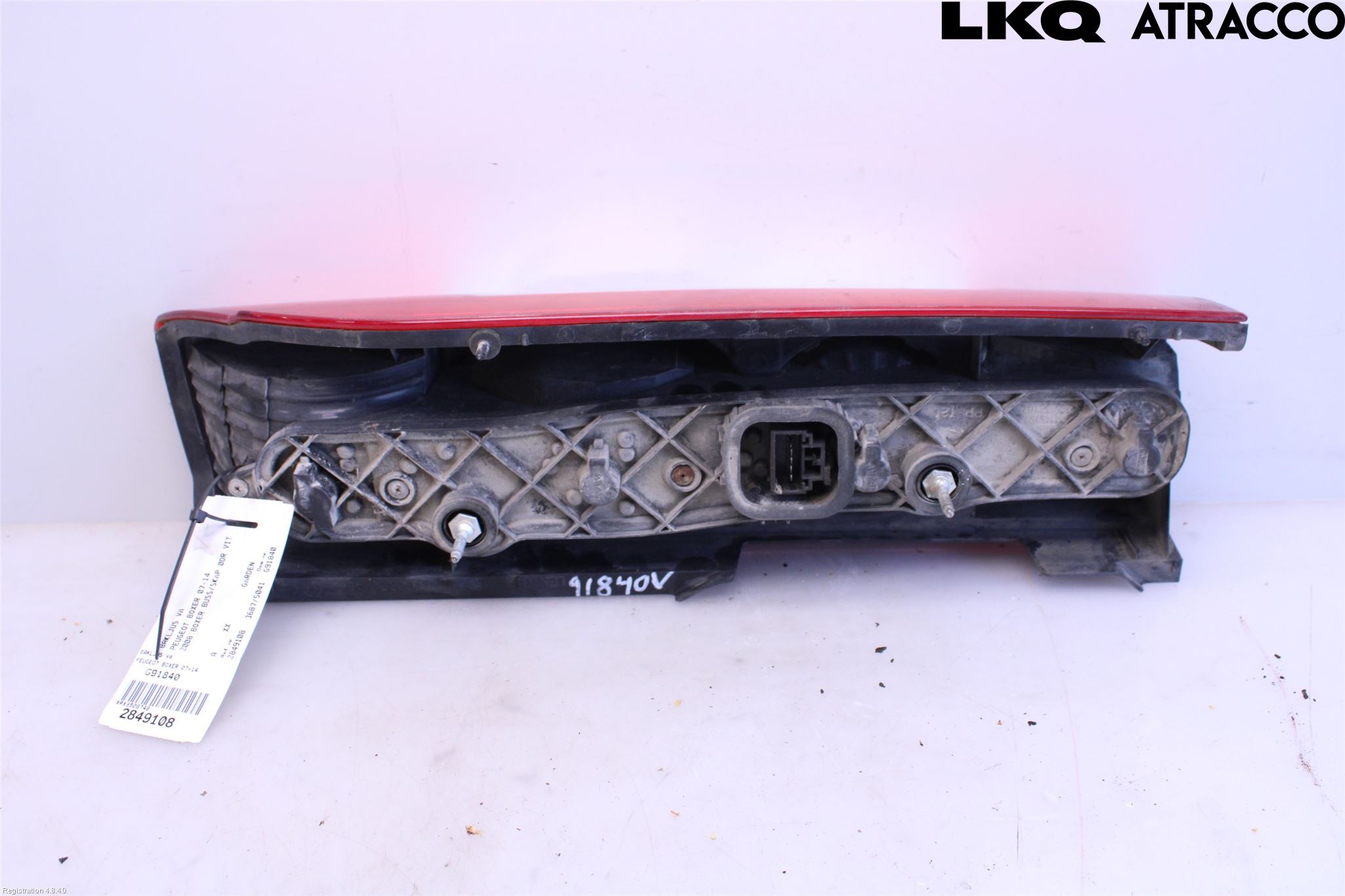 Peugeot BOXER 07-14 Bakljus Vänster