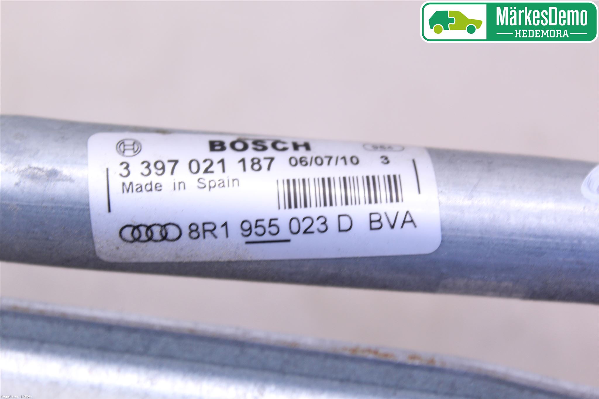 Audi Q5 09-16 Torkarmekanism Vindruta