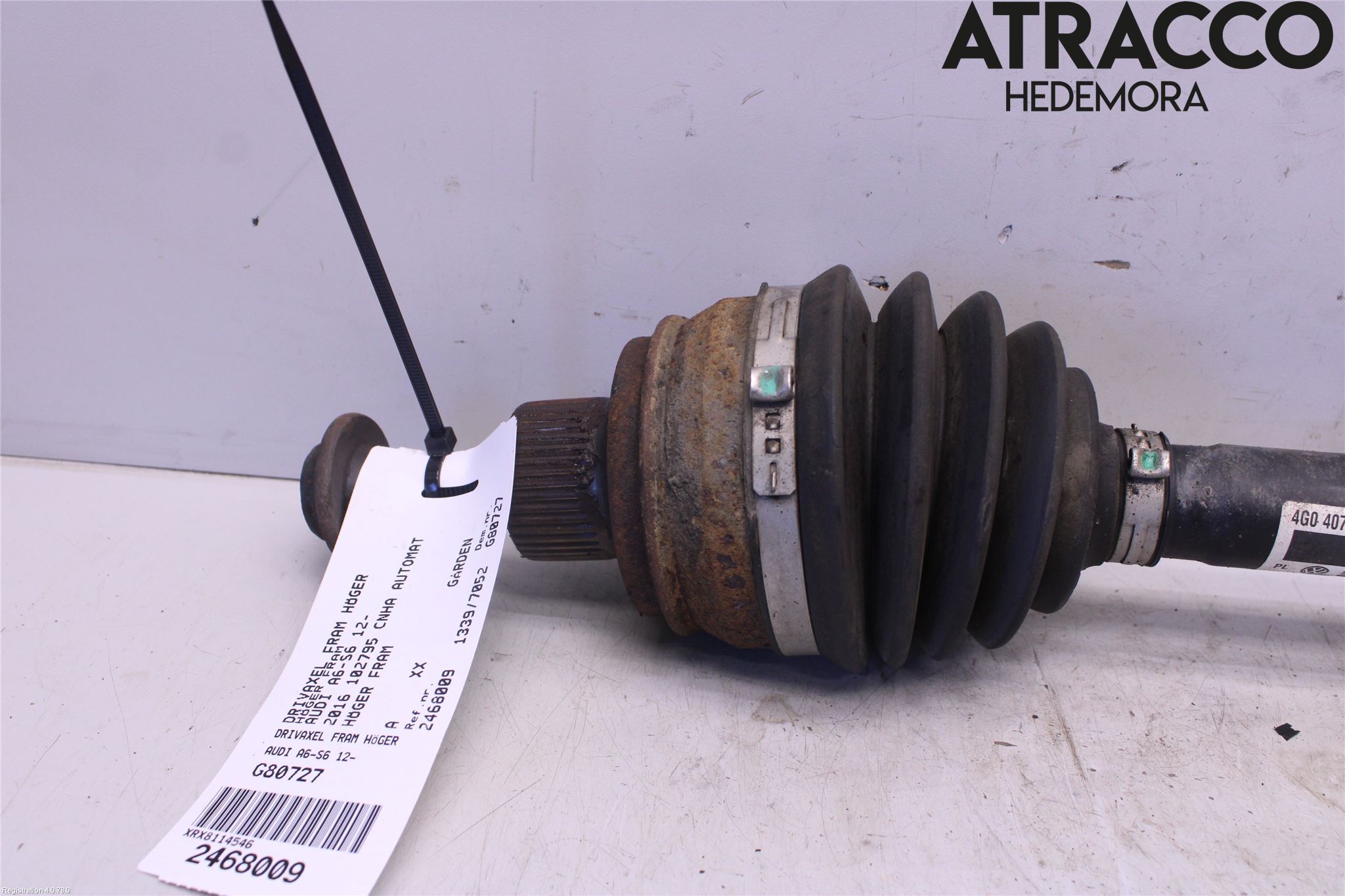 Audi A6/S6 4G 11-18 Drivaxel Fram Höger