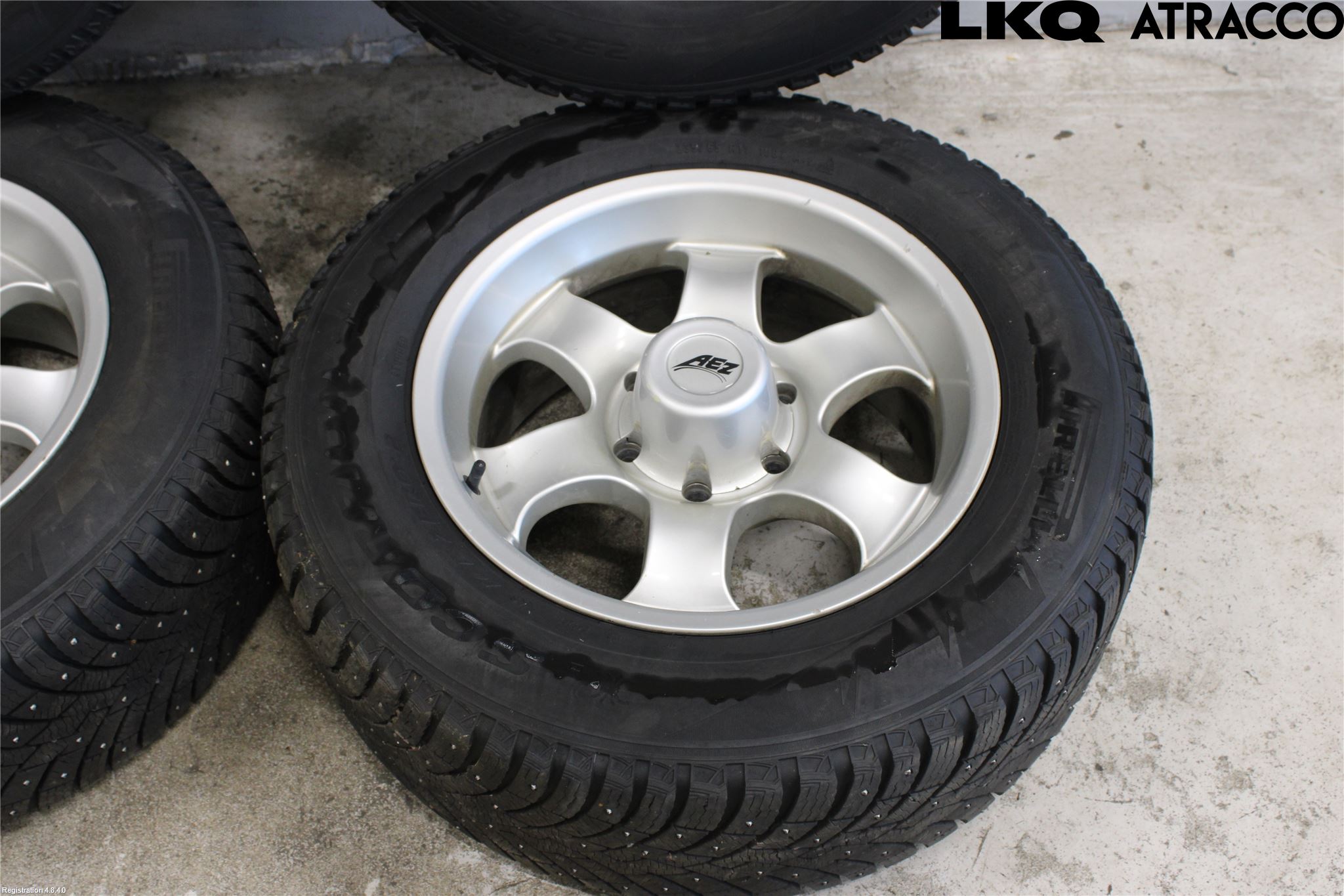 Toyota LANDCRUISER J120 02-09 Vinterdäck Alumfälg 4St