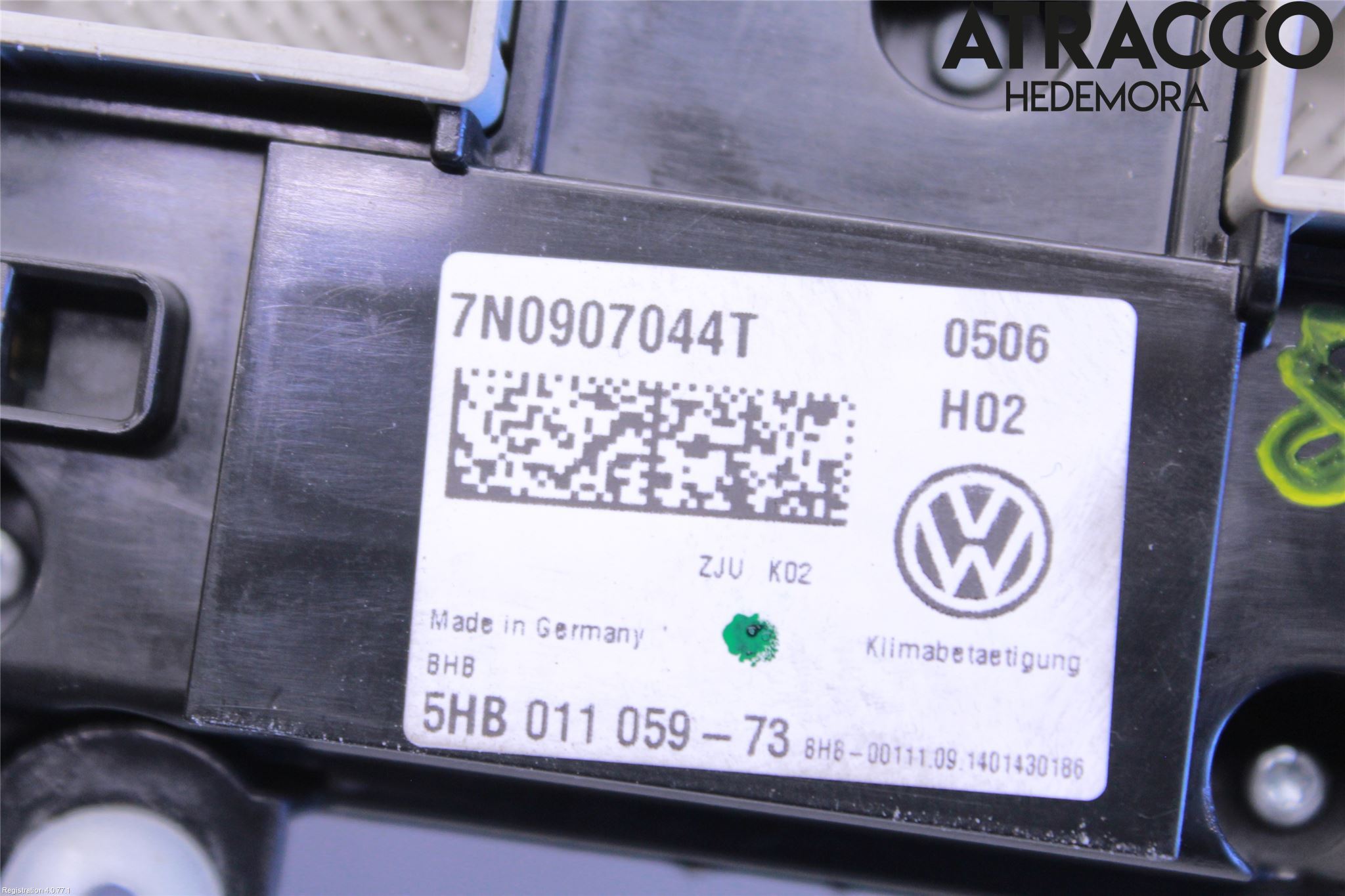 Volkswagen VW SHARAN 11- Ac Styrenhet Ac Manöveren