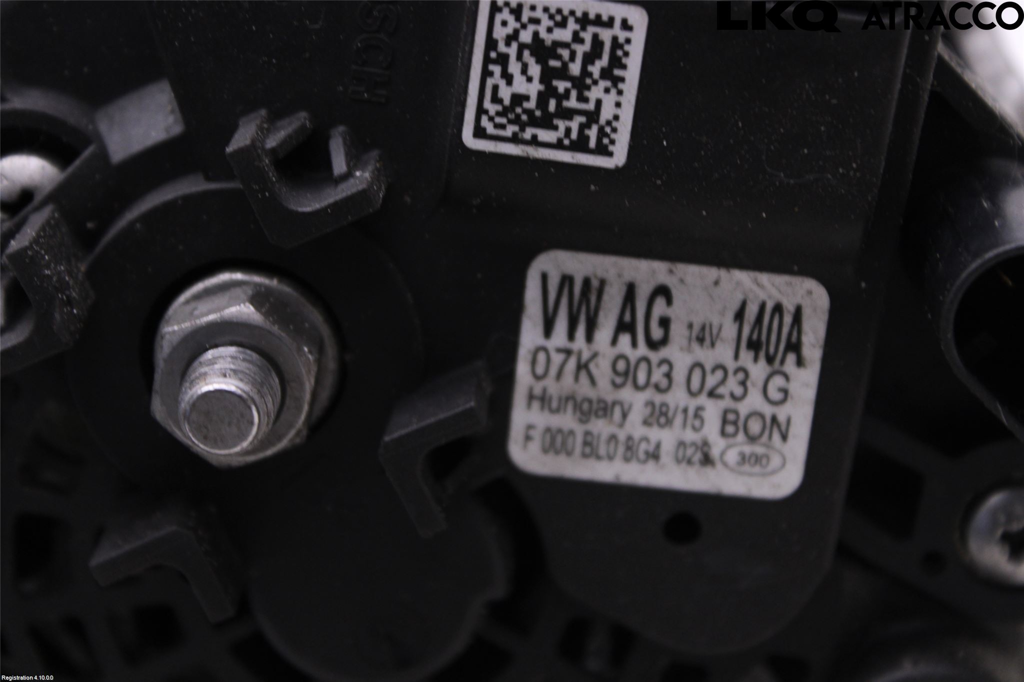 Audi A3/S3 8V 13-20 Generator