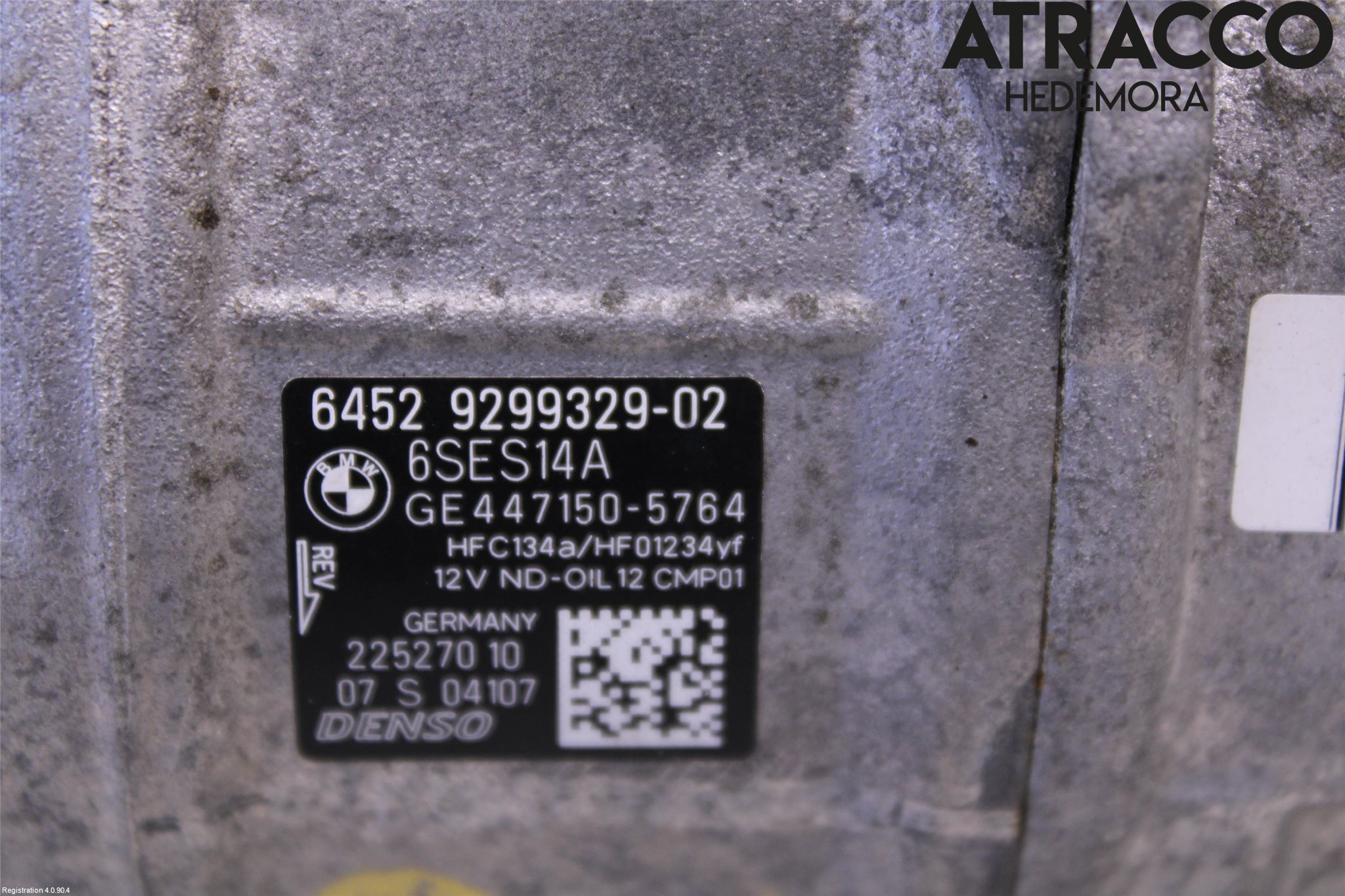 BMW 3 GT F34 13-19 Ac Kompressor