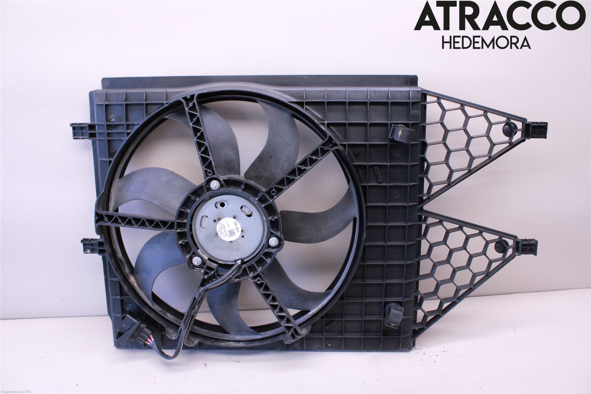 Volkswagen VW POLO 10-17 Kylfläkt El