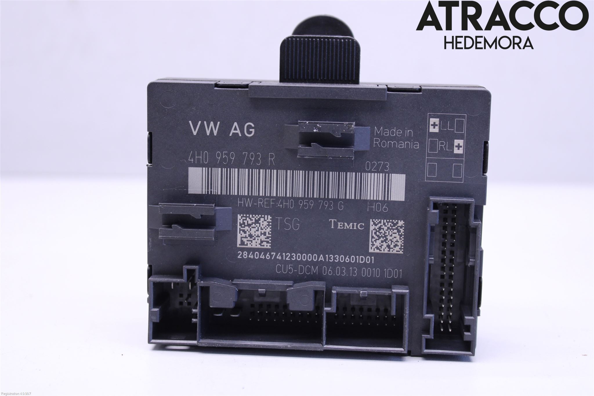 Audi A8/S8 4H 10-17 Styrenhet Dörr