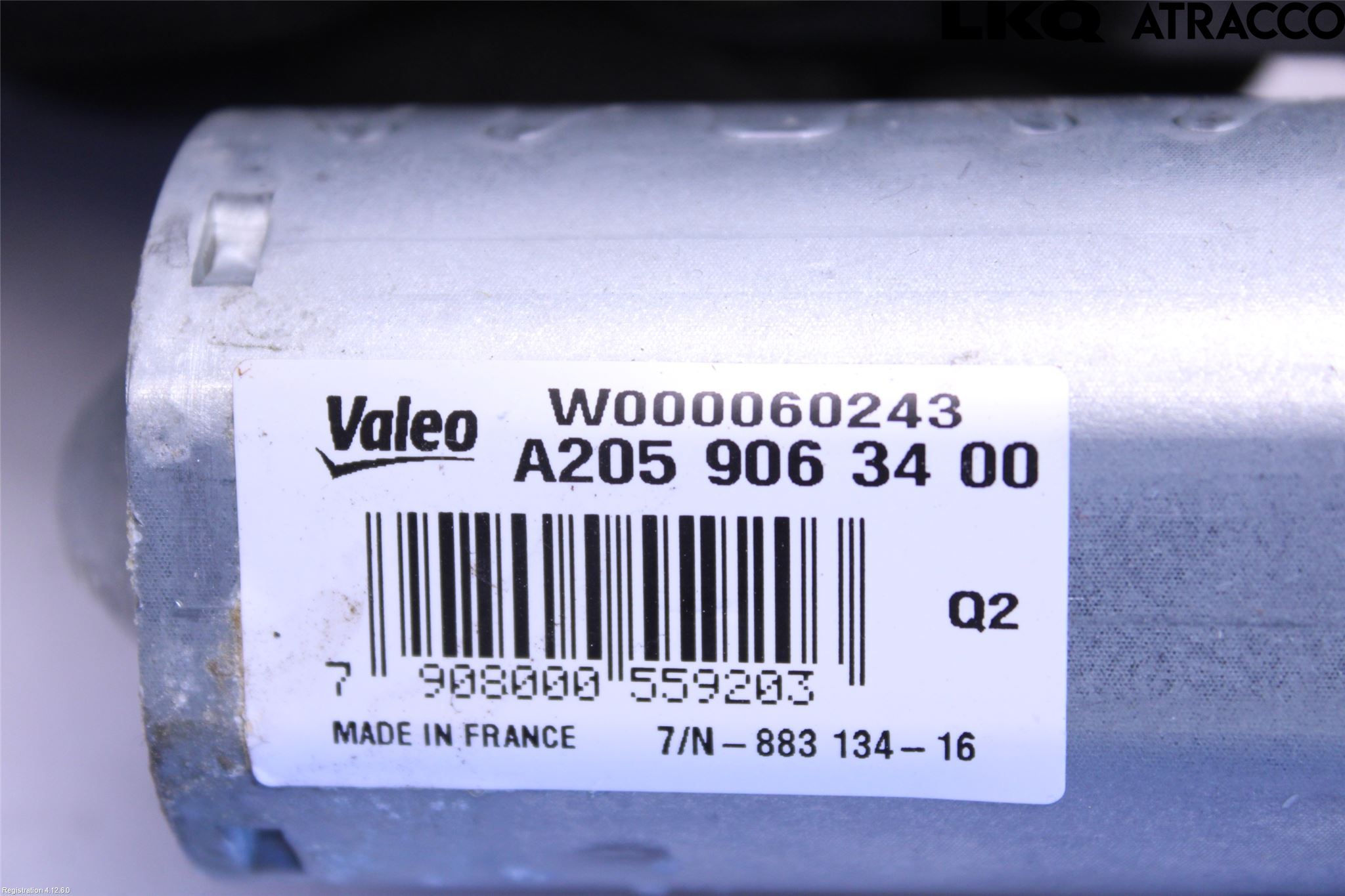 Mercedes-Benz MB C-KLASS (W205) 14-21 Torkarmotor Baklucka