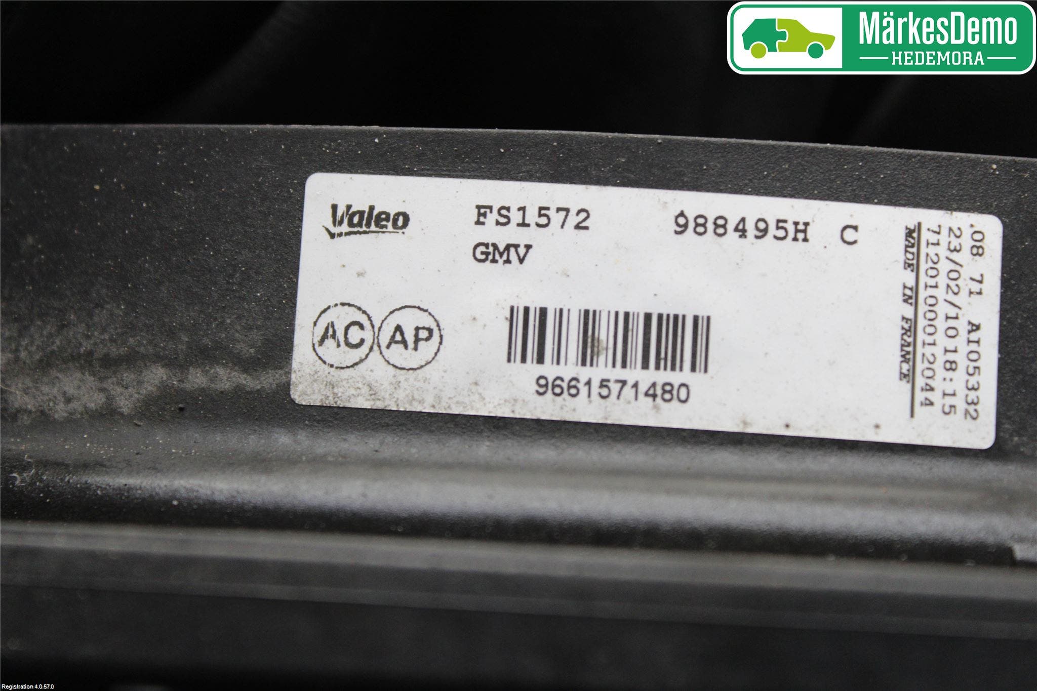 Citroen C4 GRAND PICASSO 07-13 Kylfläkt El