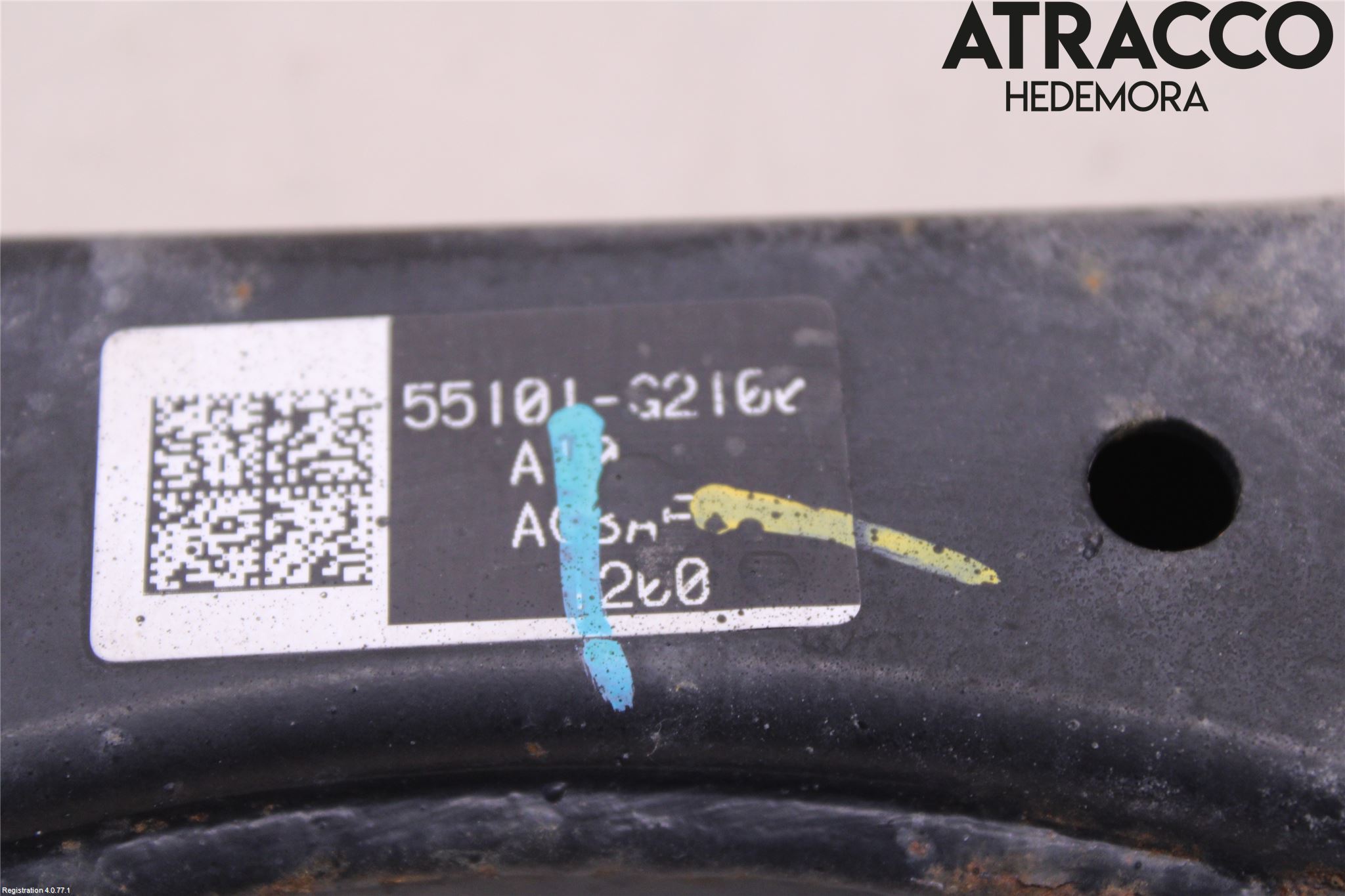 Kia NIRO (DE) 17-22 Bärarm Bak Höger