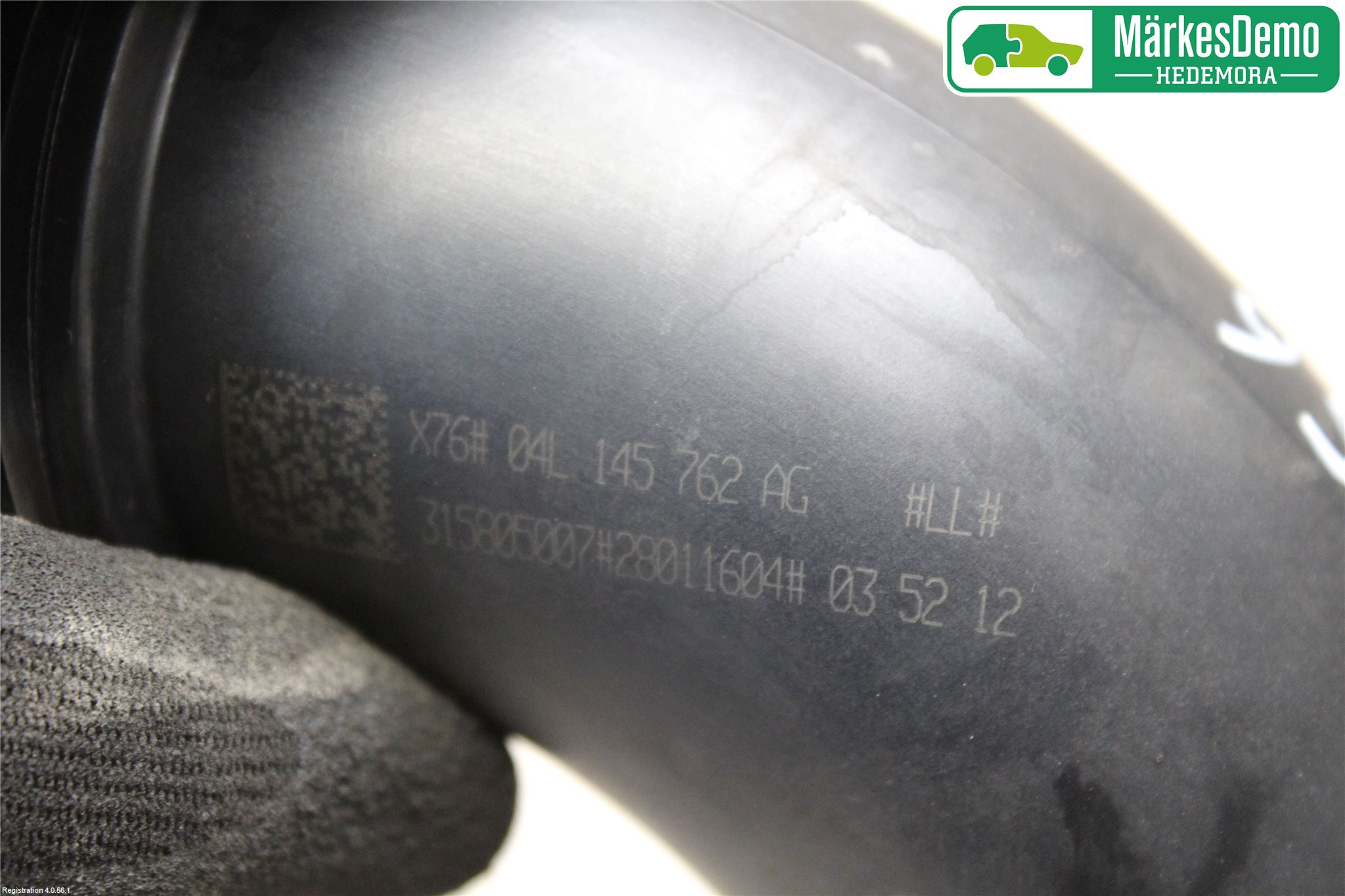 Audi A6/S6 4G 11-18 Laddluft-Intercoolerrör