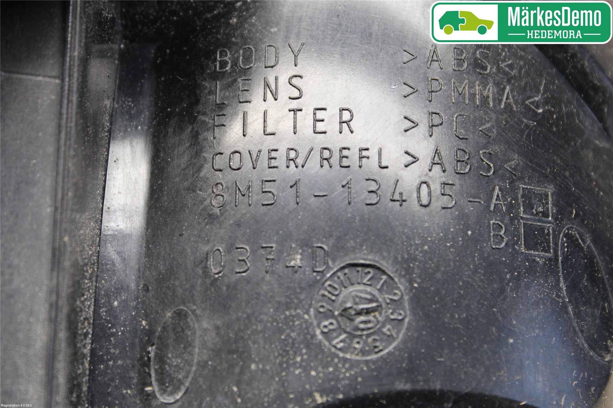 Ford FOCUS 08-11 Bakljus Vänster