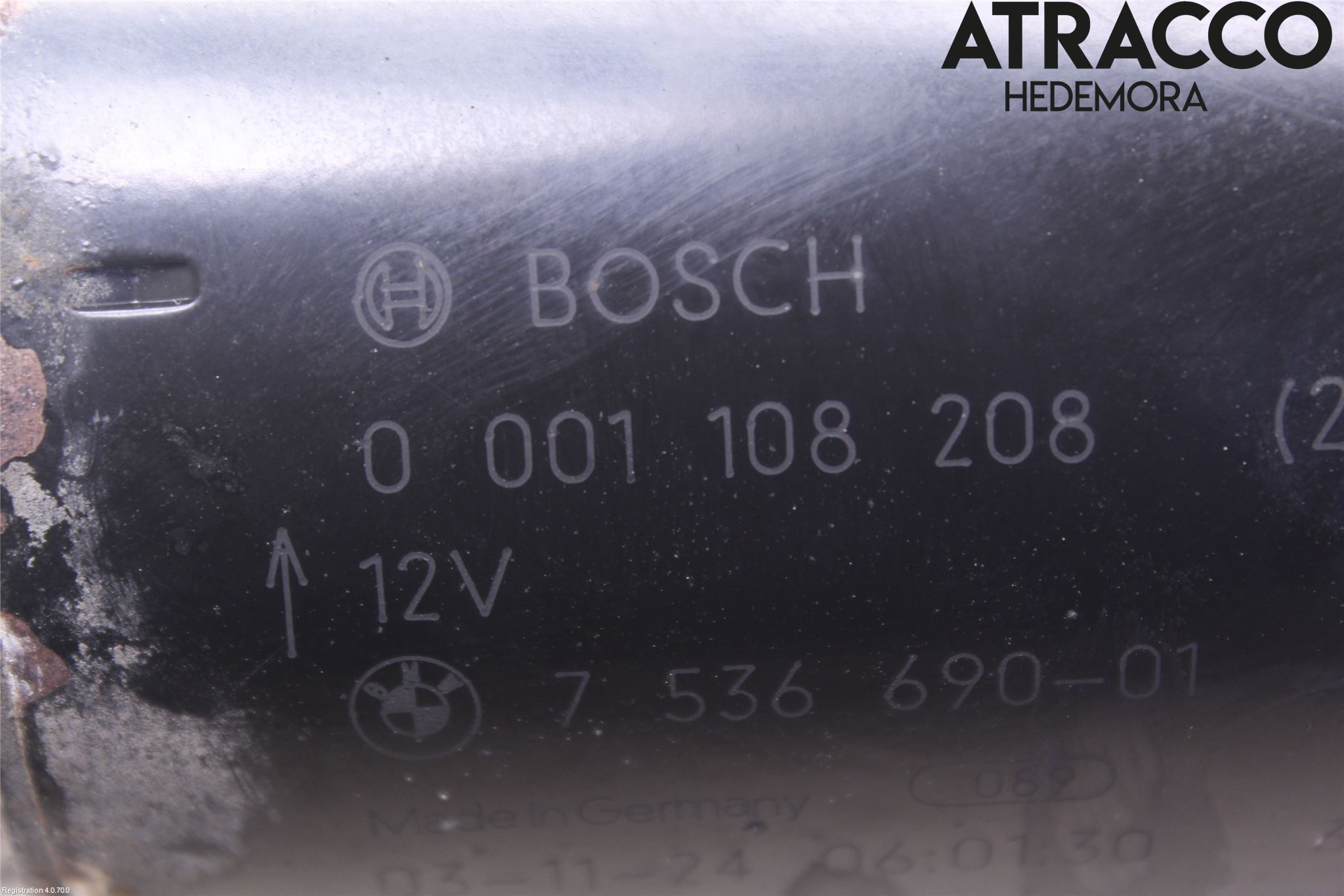 BMW 5 E60/61 Sed/Tou 02-10 Startmotor