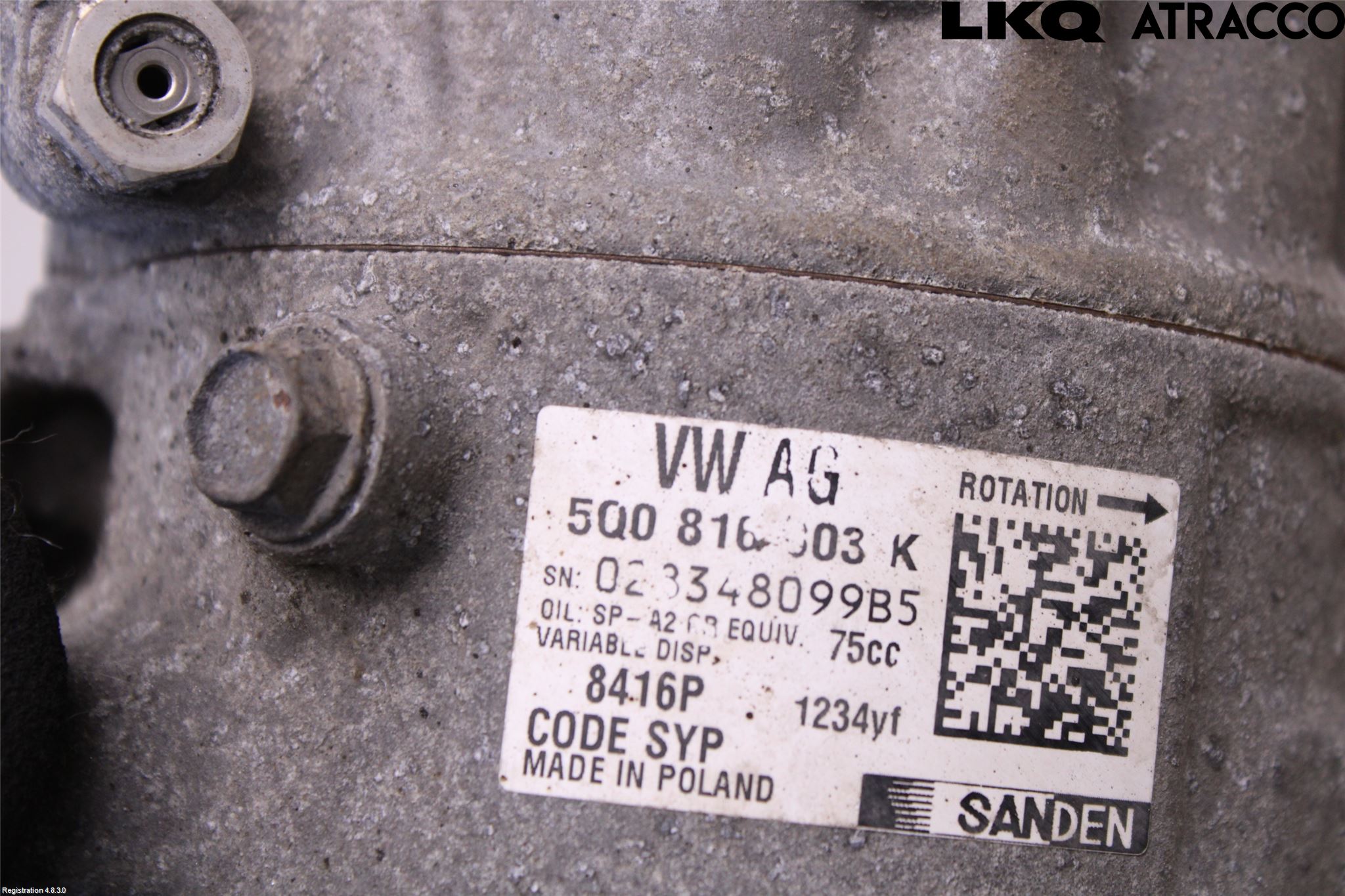 Volkswagen VW PASSAT 20-24 Ac Kompressor