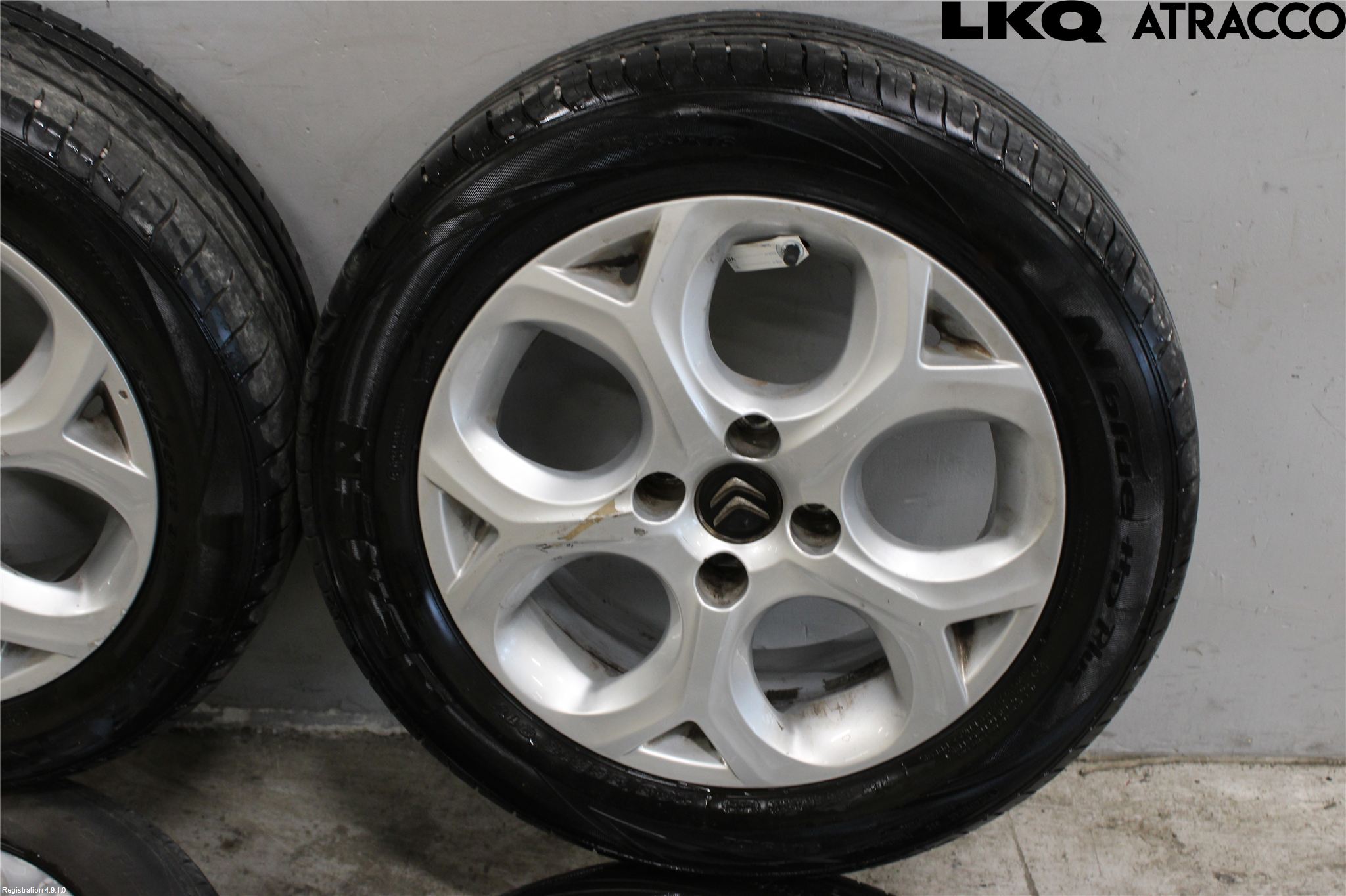 Citroen C3 10-17 Sommardäck Alumfälg 4St