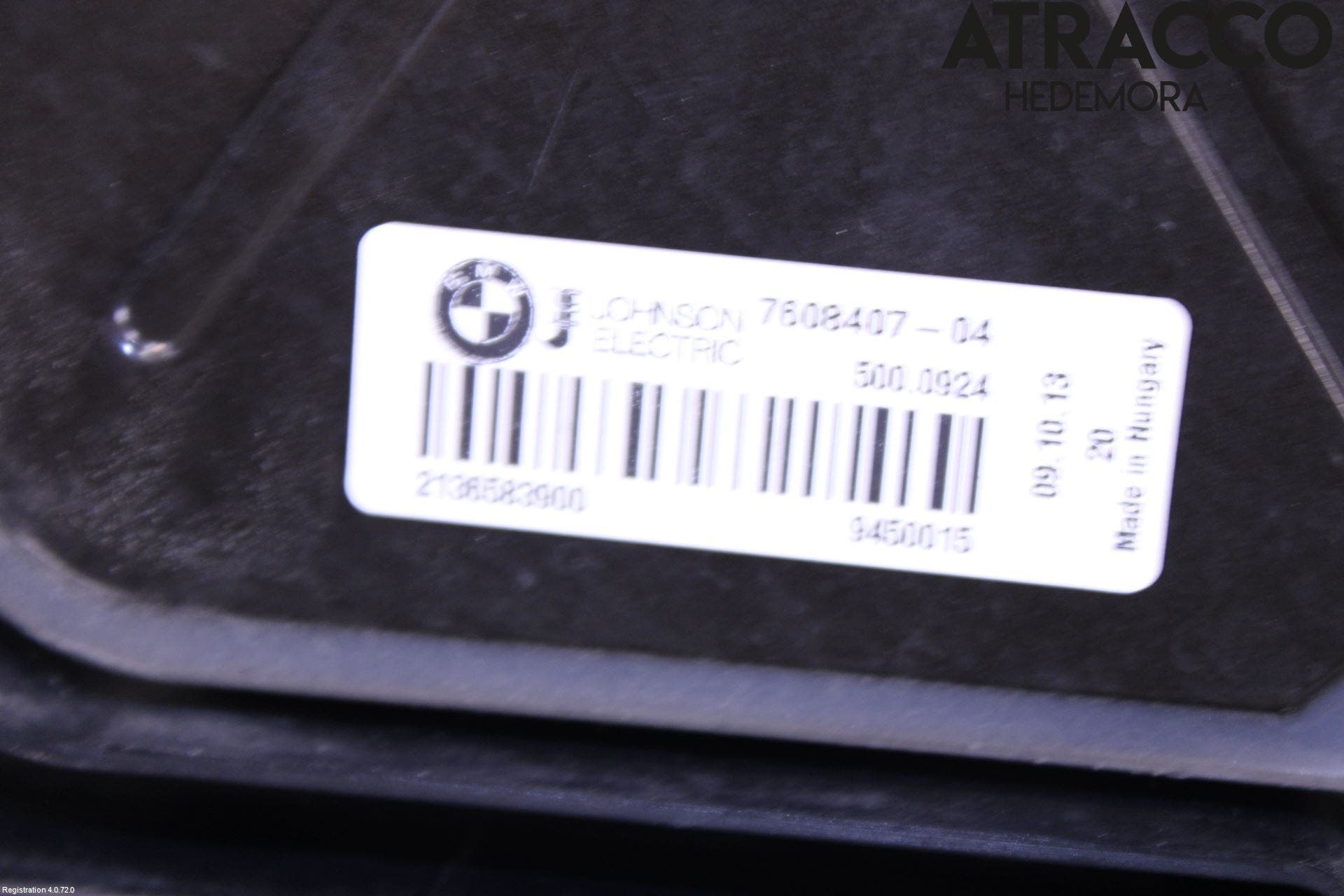 BMW 3 F30/F31/F80 12-19 Kylfläkt El