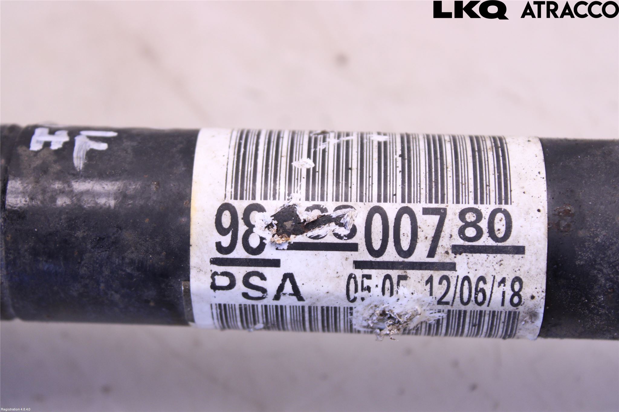 Citroen C4 GRAND PICASSO 14-18 Drivaxel Fram Höger